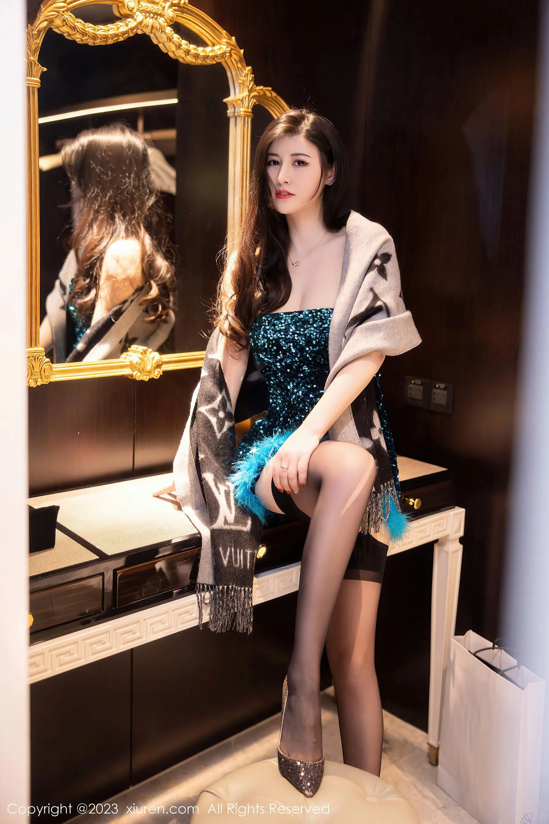  秀人网 No.6384 诗诗kiki第20张