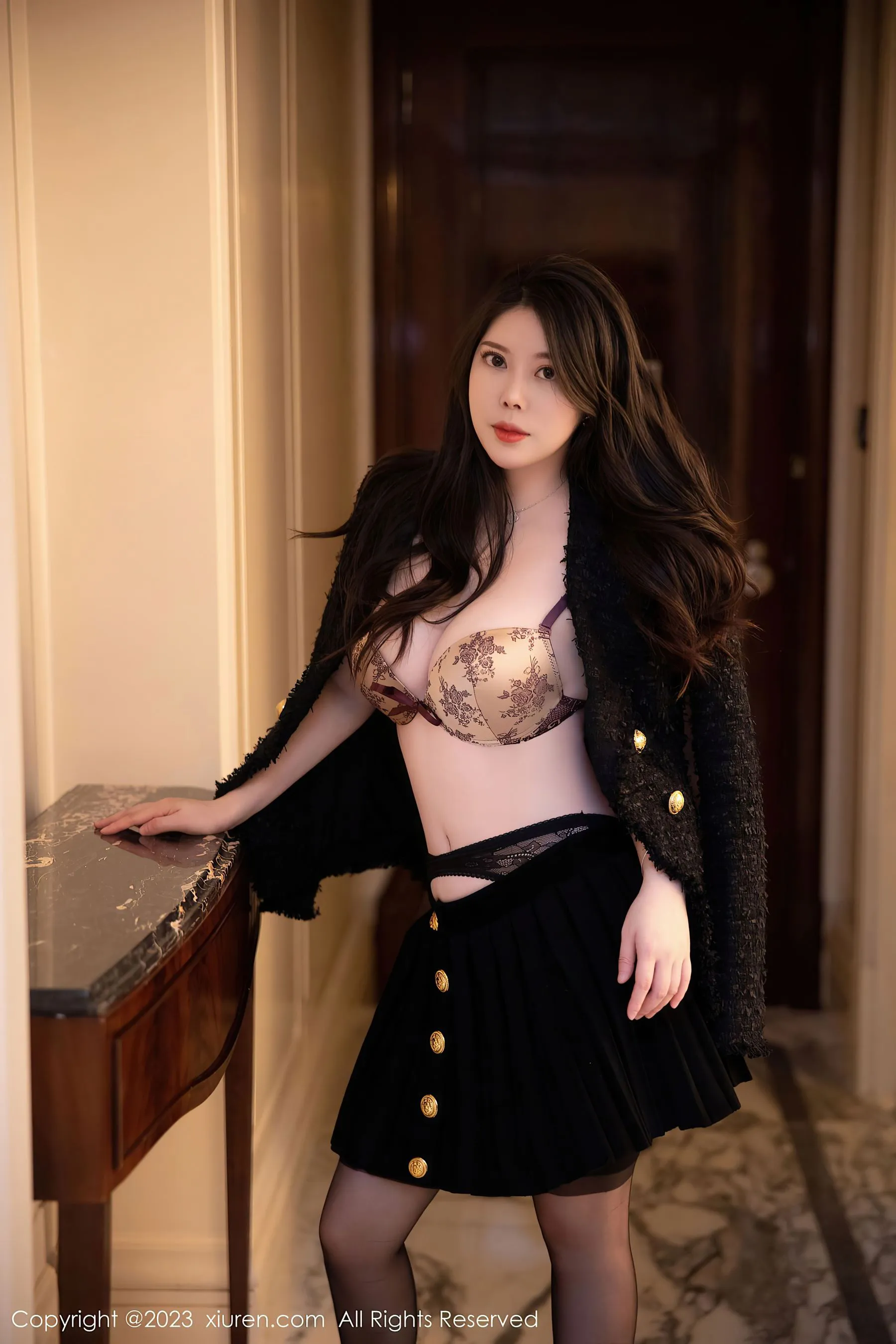  秀人网 No.6147 白茹雪 黑丝美臀第40张