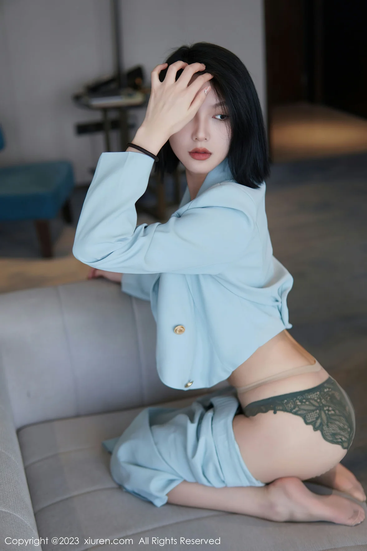  XiuRen 秀人 No.6885 乔一一 诱人原色丝袜性感写真 [75P]第17张