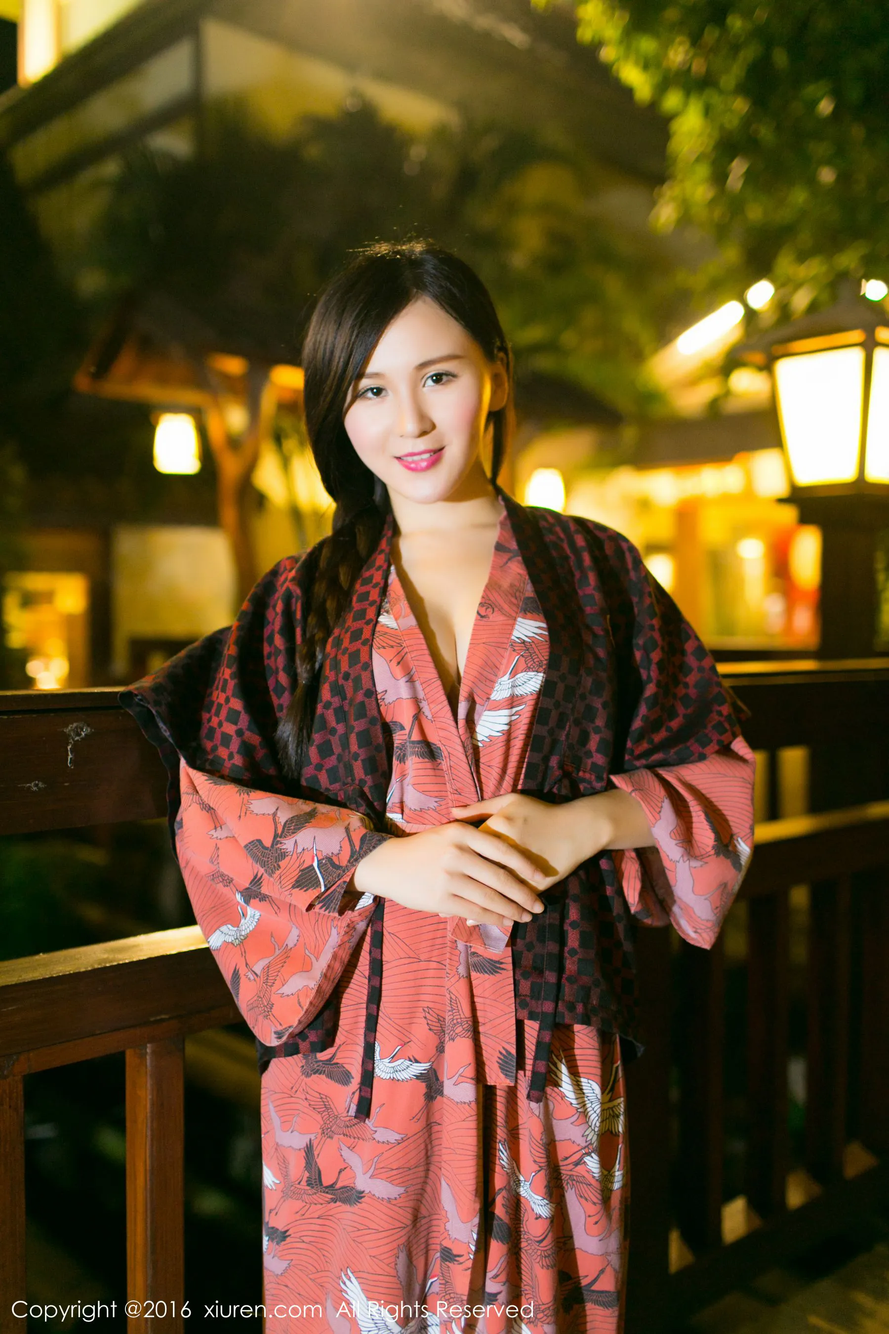 唐雨辰TYC《古典汉服+和服系列》 秀人网 No.557第20张