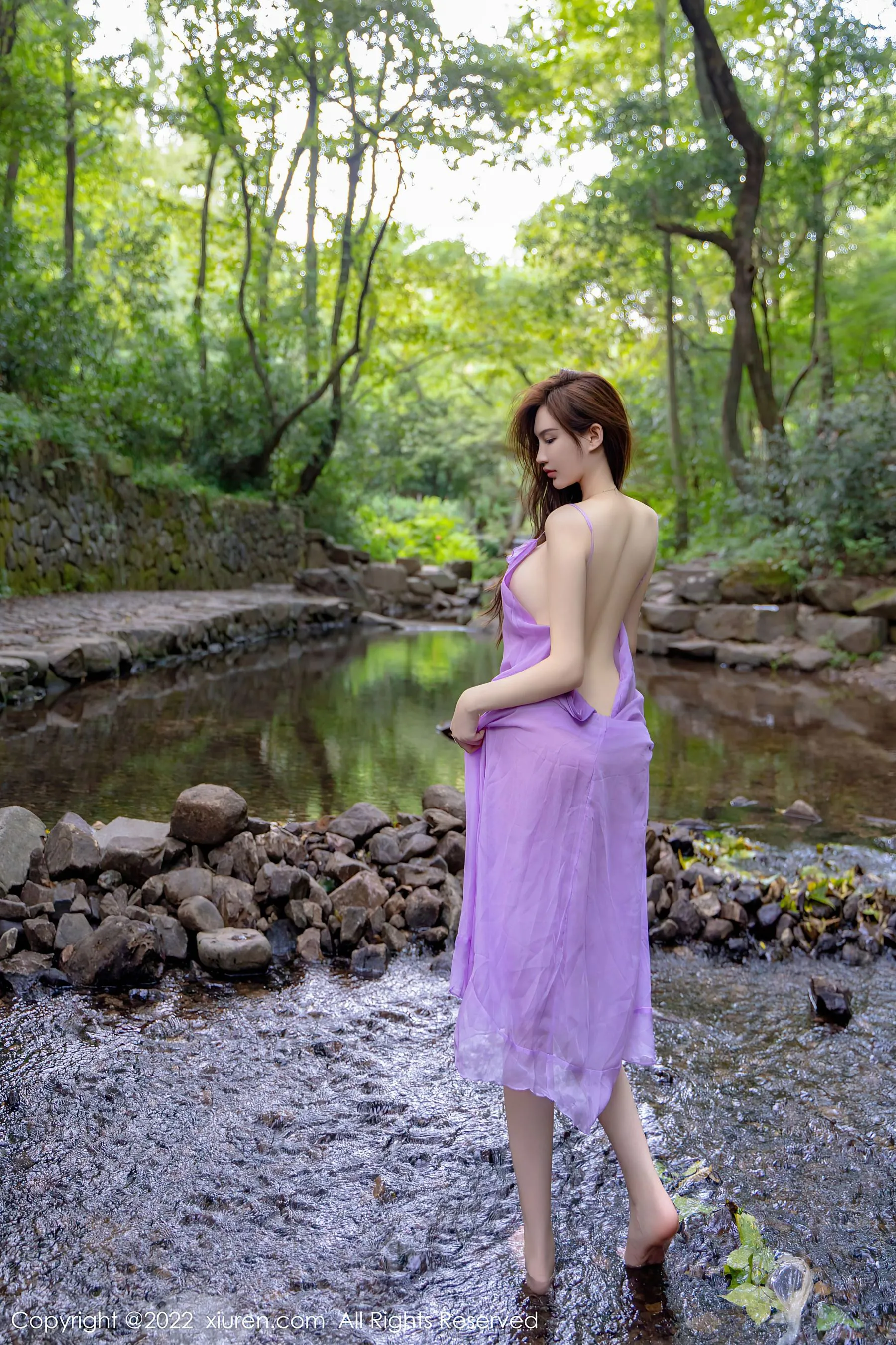  秀人网 No.5690 婠婠么 美腿长裙第22张