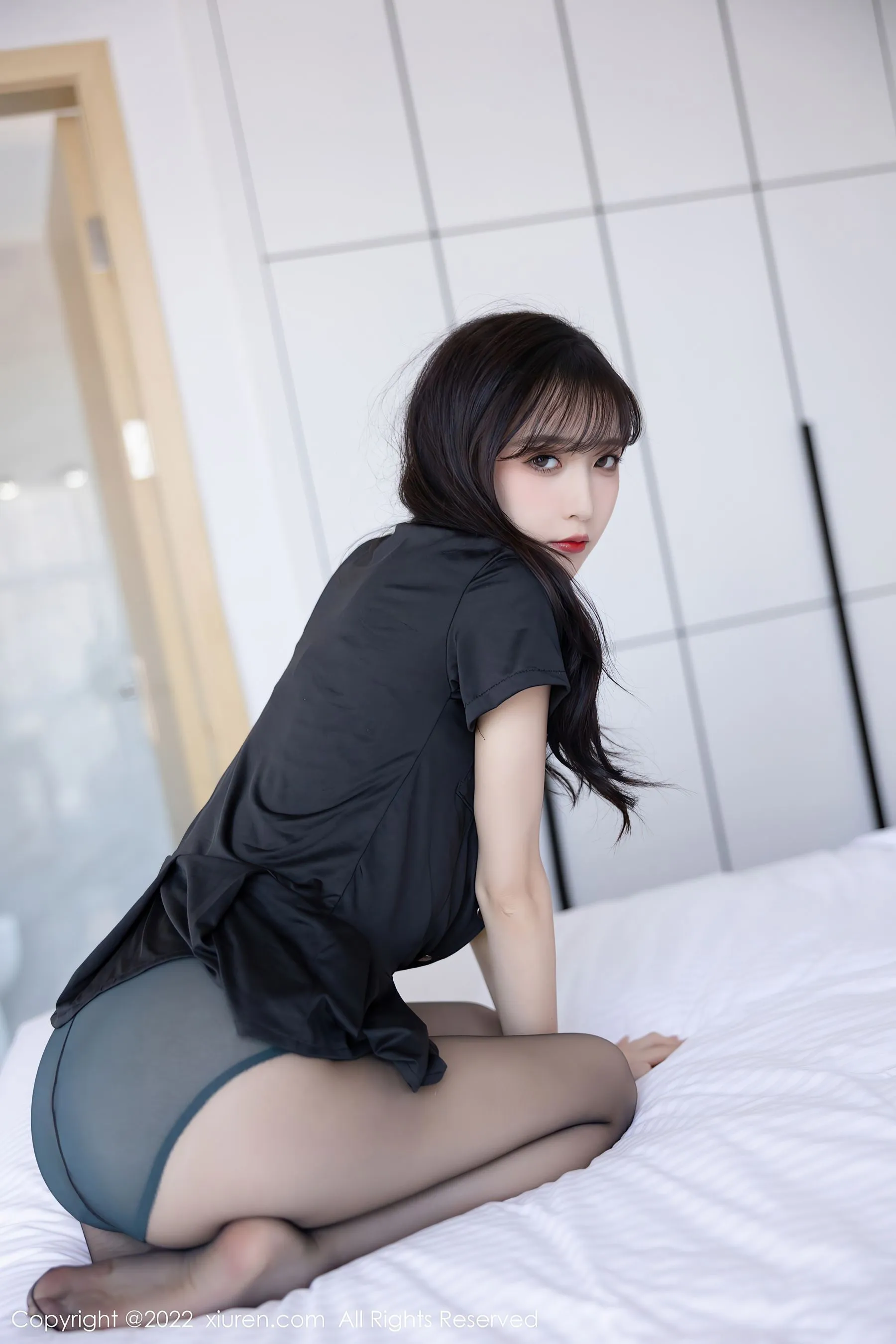  秀人网 No.5517 林星阑 黑丝美腿第30张