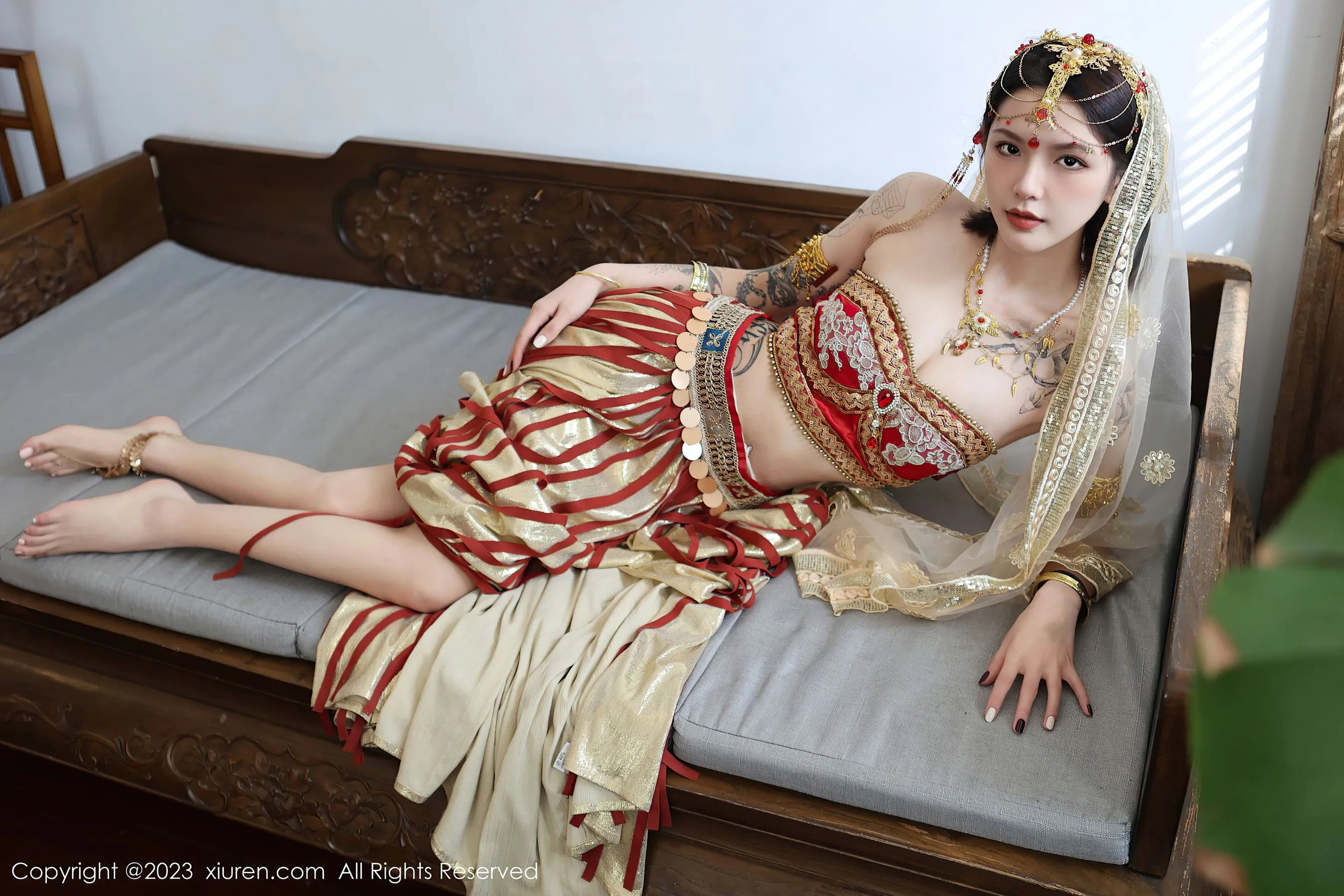  秀人网 No.6240 乔一一 异域风情第24张