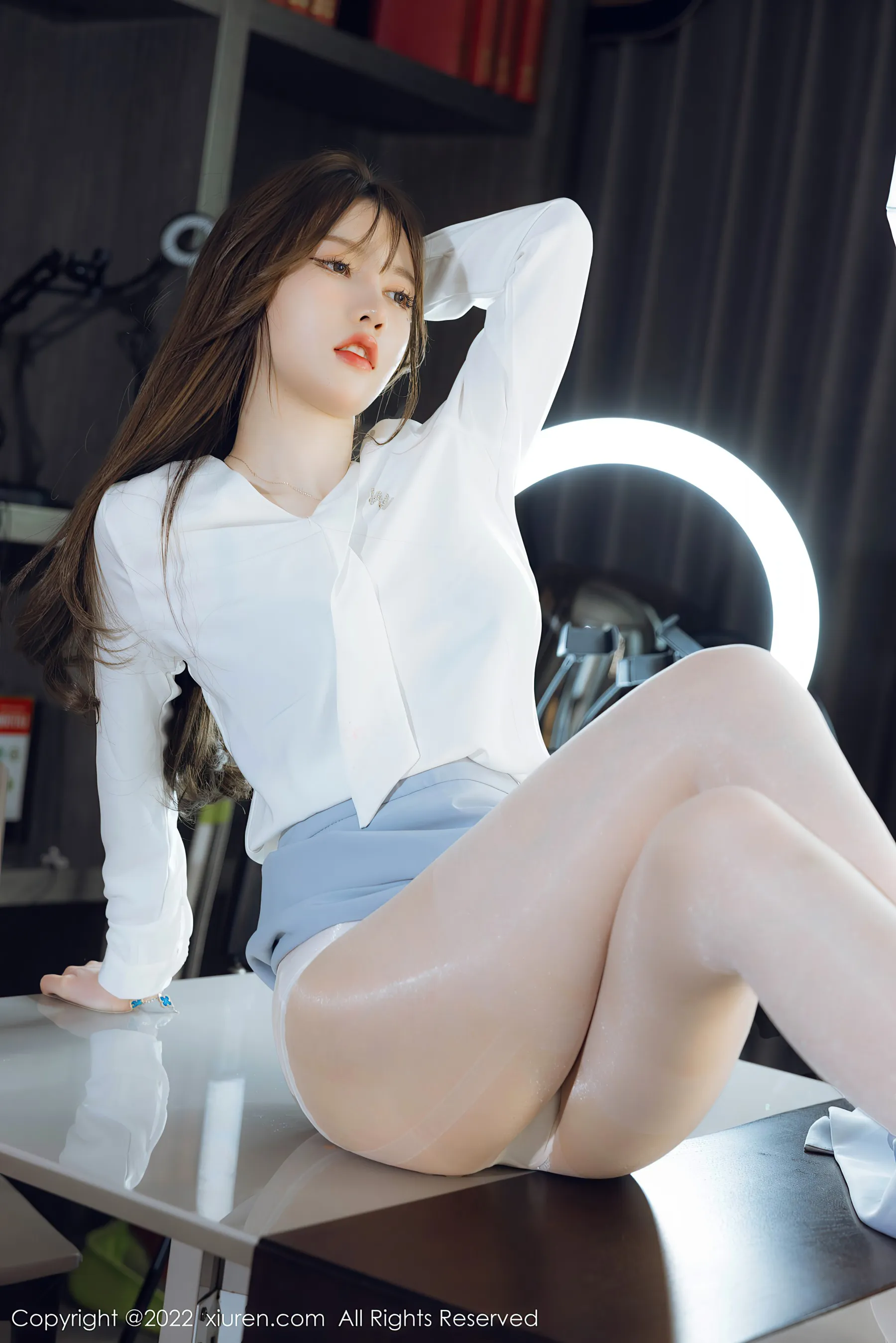  秀人网 No.4658 美桃酱 丝袜美臀第21张