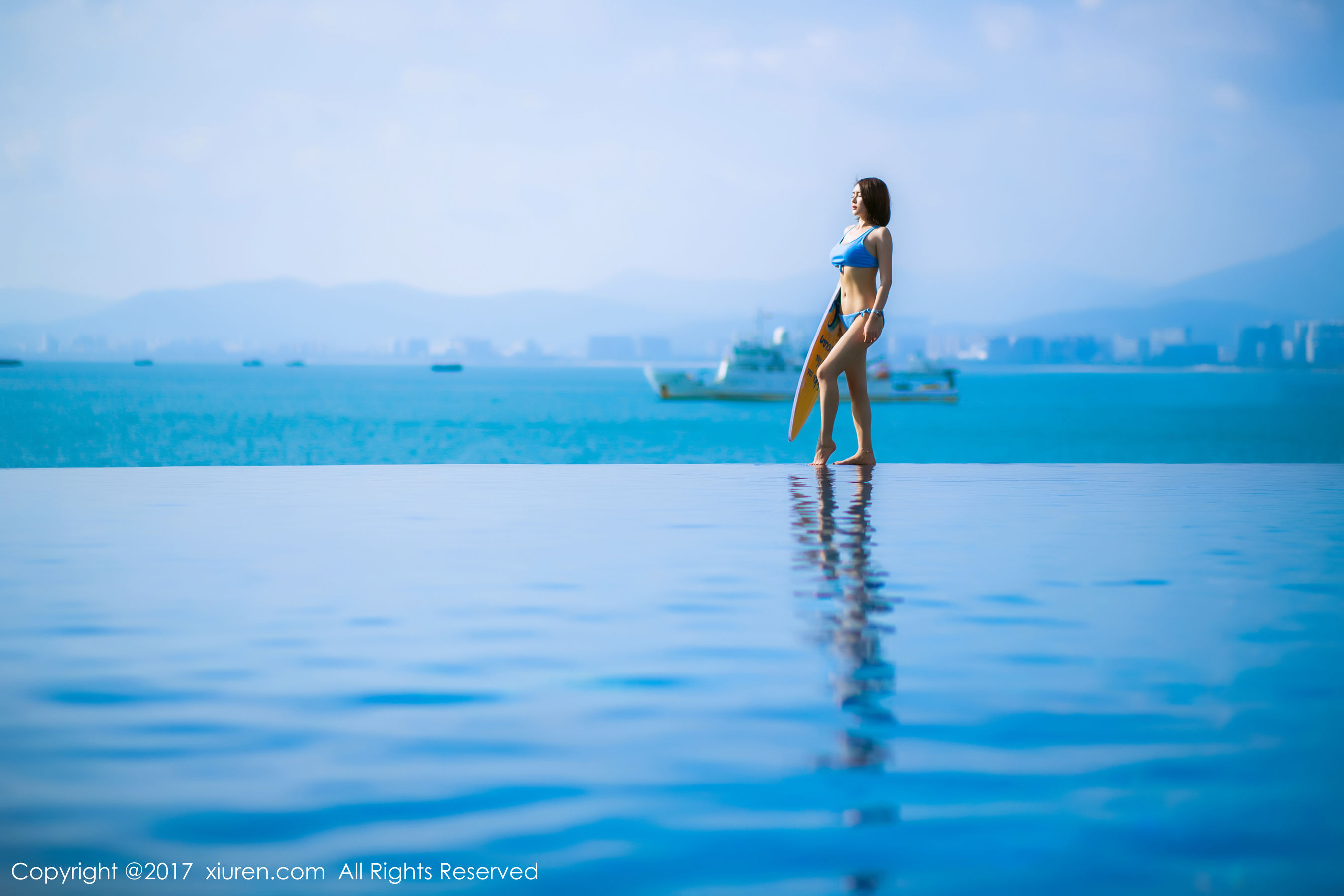 模特女神廿十《海南三亚》 秀人 NO.858第14张