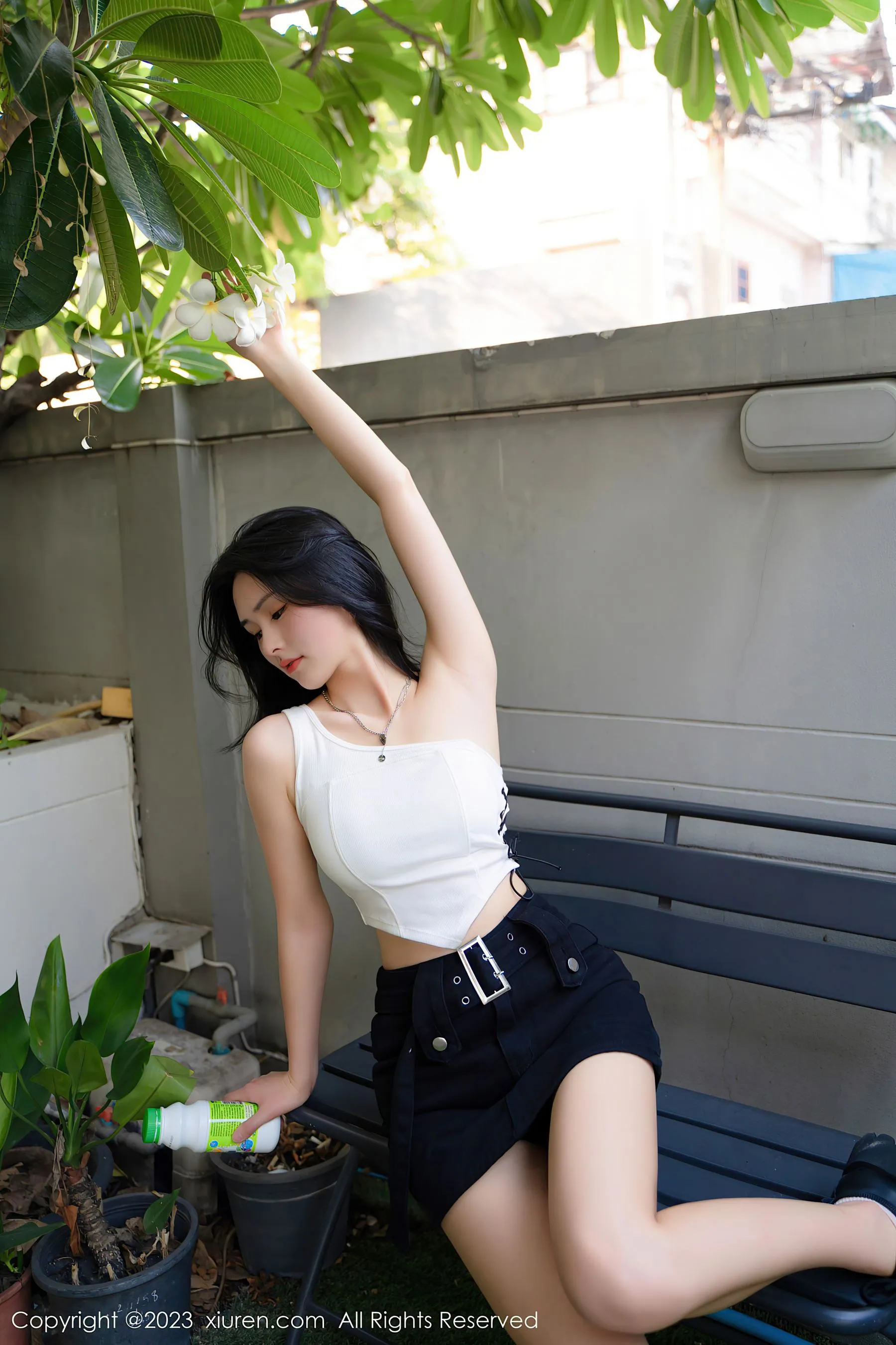  秀人网 No.6798 艾希儿 清爽美腿第15张