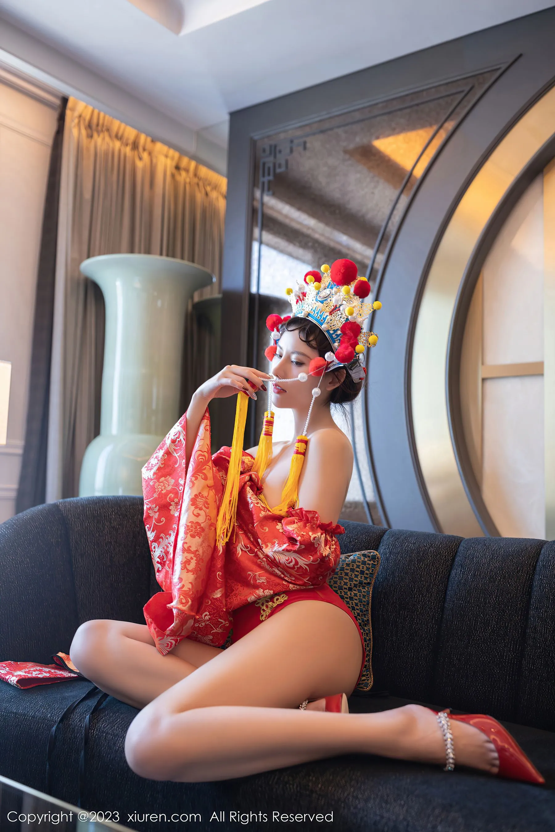 秀人网 No.6308 就是阿朱啊第2张