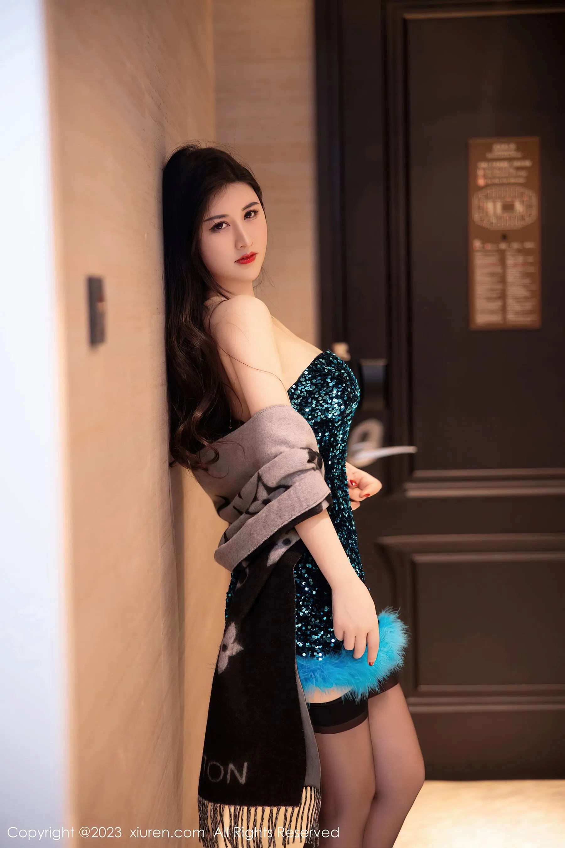 秀人网 No.6384 诗诗kiki第17张