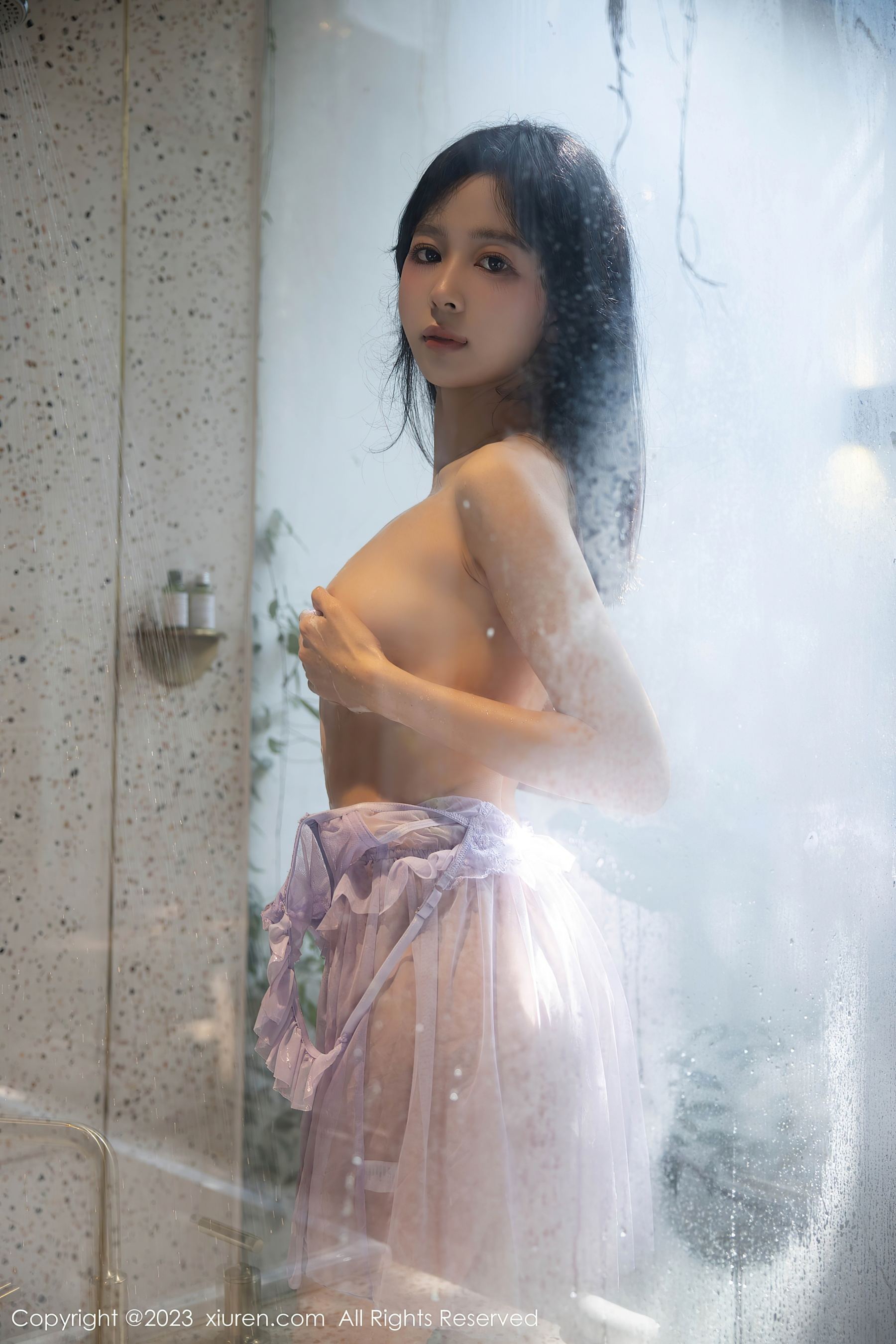 XiuRen 秀人 No.7451 糖豆sisi 睡裙美腿第13张