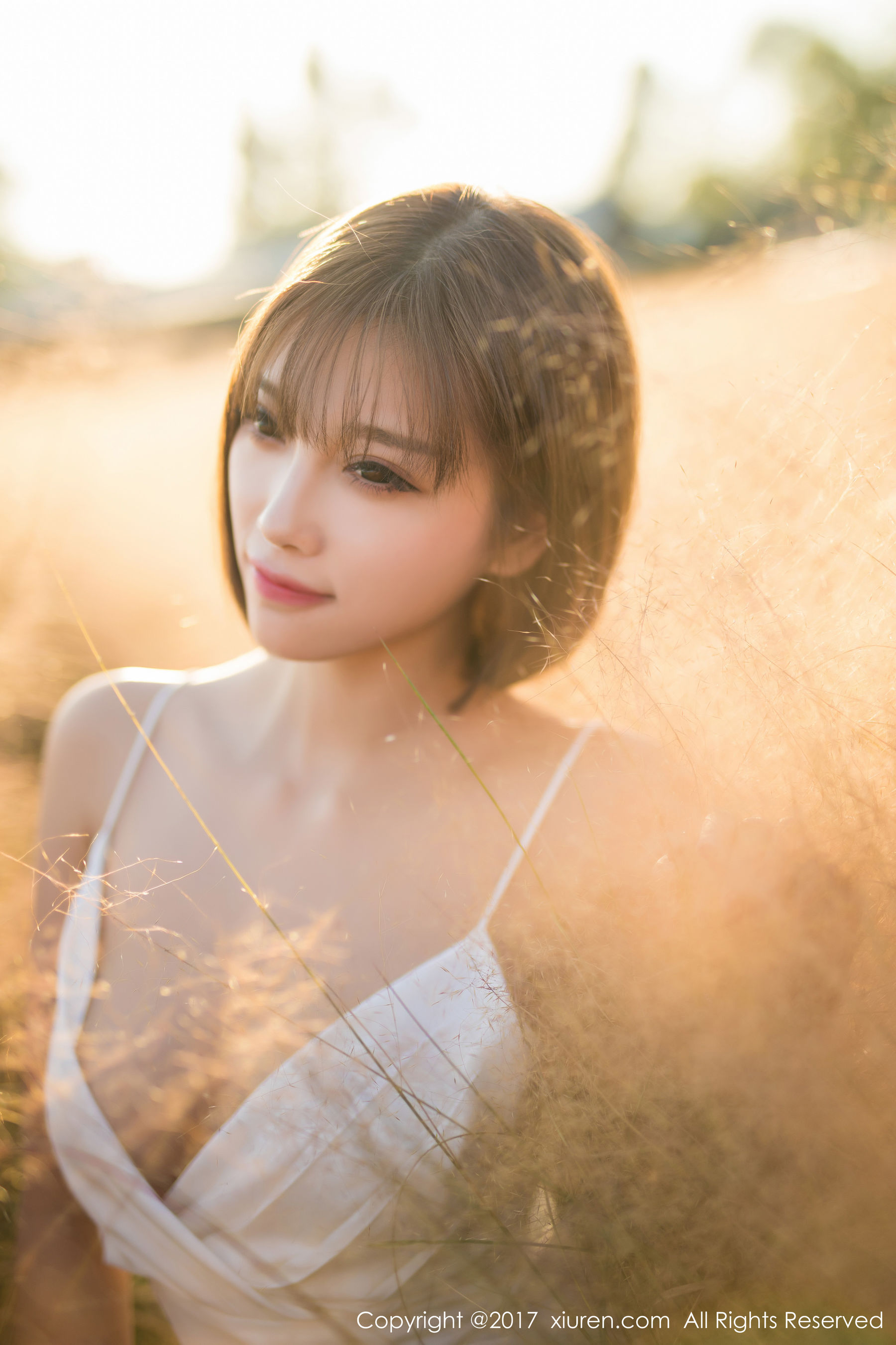 甜美女神@杨晨晨sugar《性感室外写真》 秀人 NO.847第3张