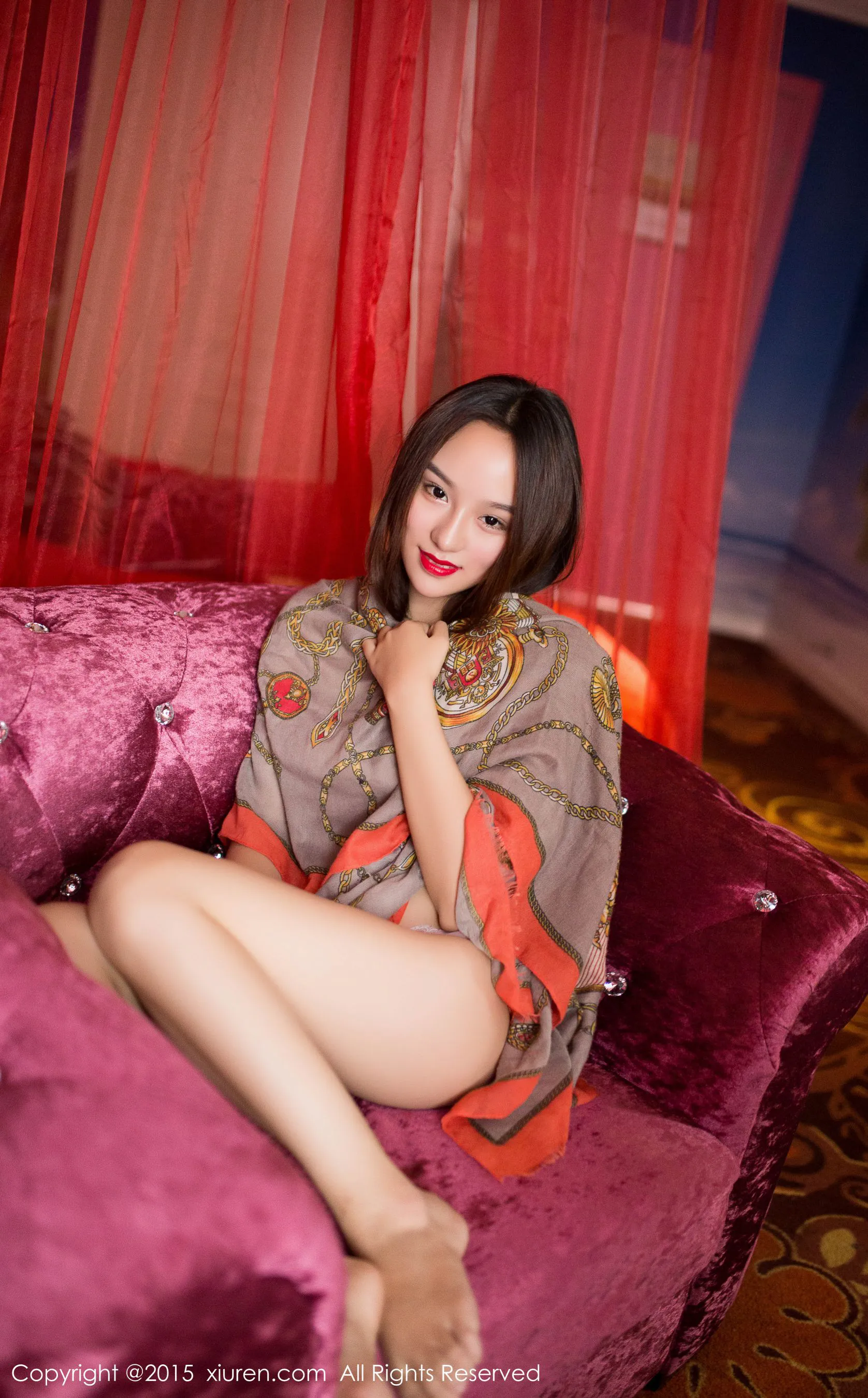  94年湖北模特@鱼猫盾i 秀人网 No.355第9张