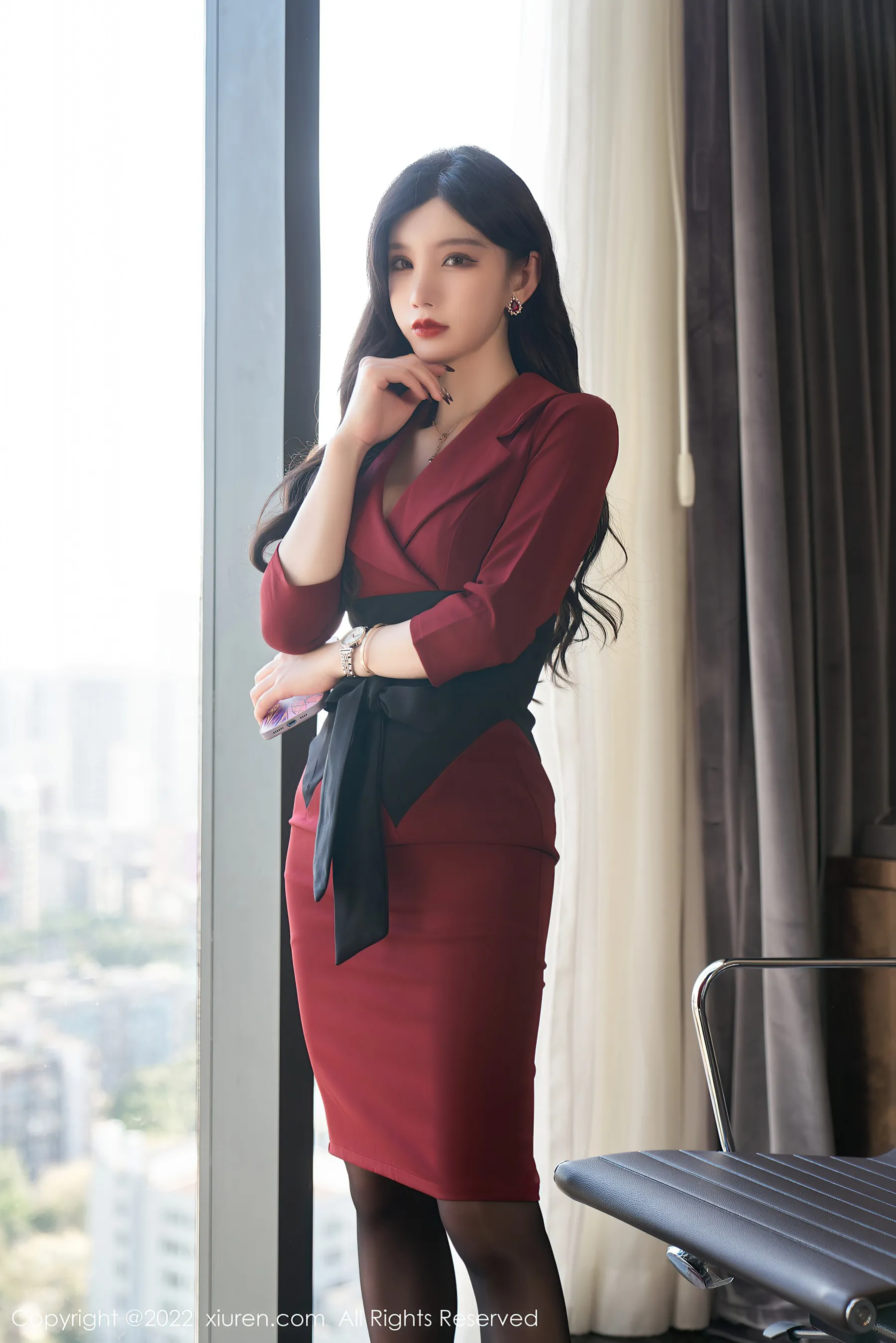  秀人网 No.4877 周于希Sally 美腿黑丝外围约啪第14张