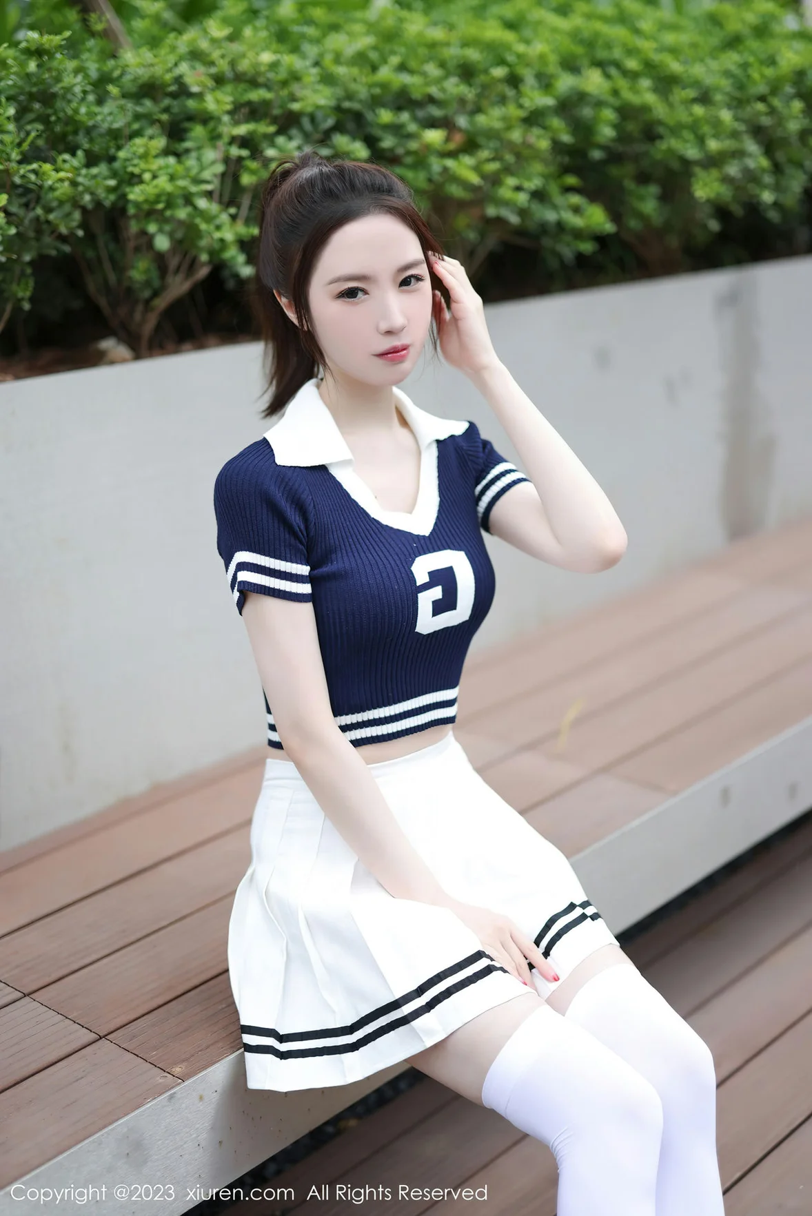  秀人网 No.7416 梦心玥 运动服饰穿搭安吉旅拍 [82P]第2张