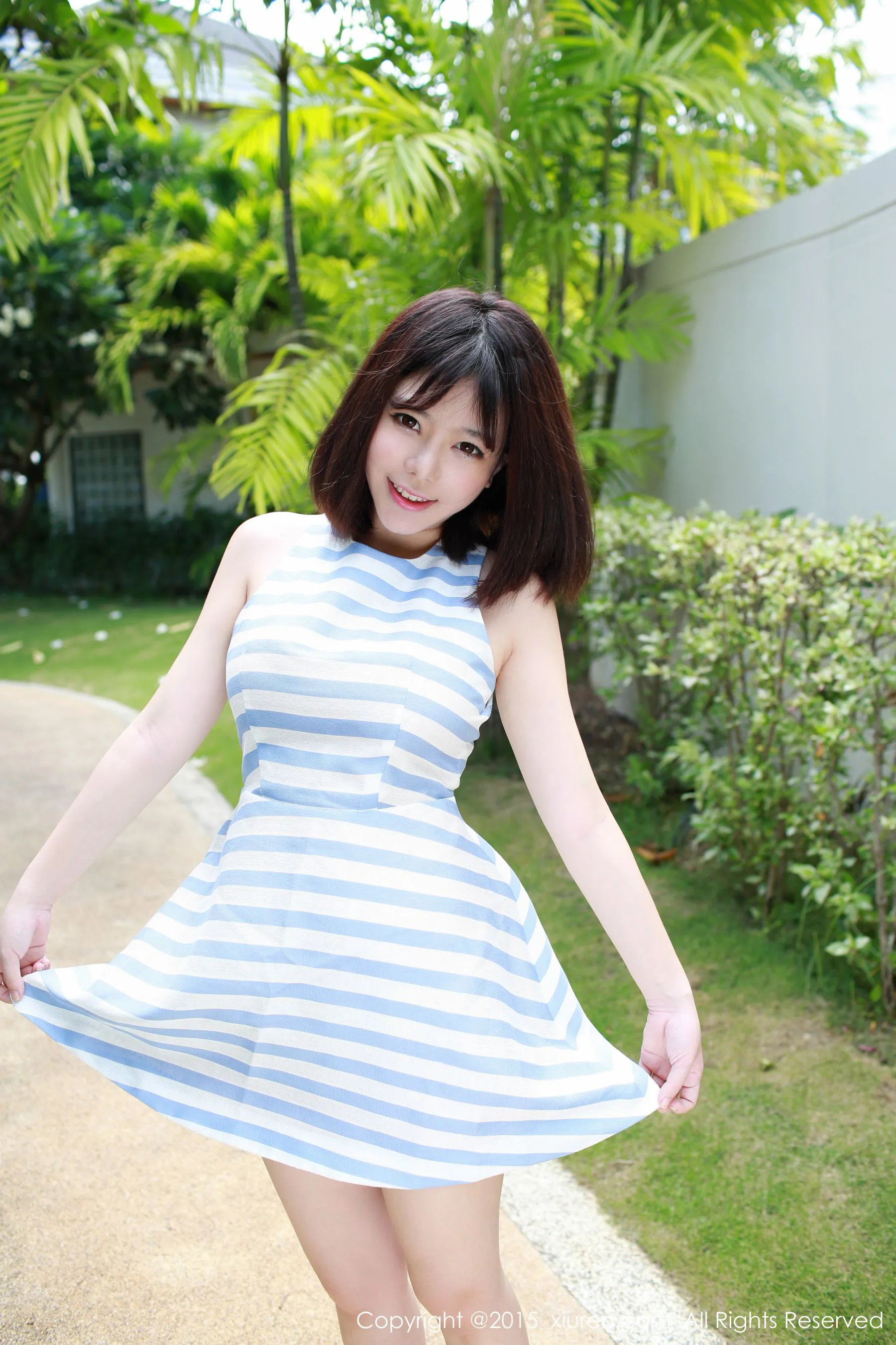 刘飞儿Faye《菲律宾宿务旅拍》小清新+小性感 秀人网 No.362第8张