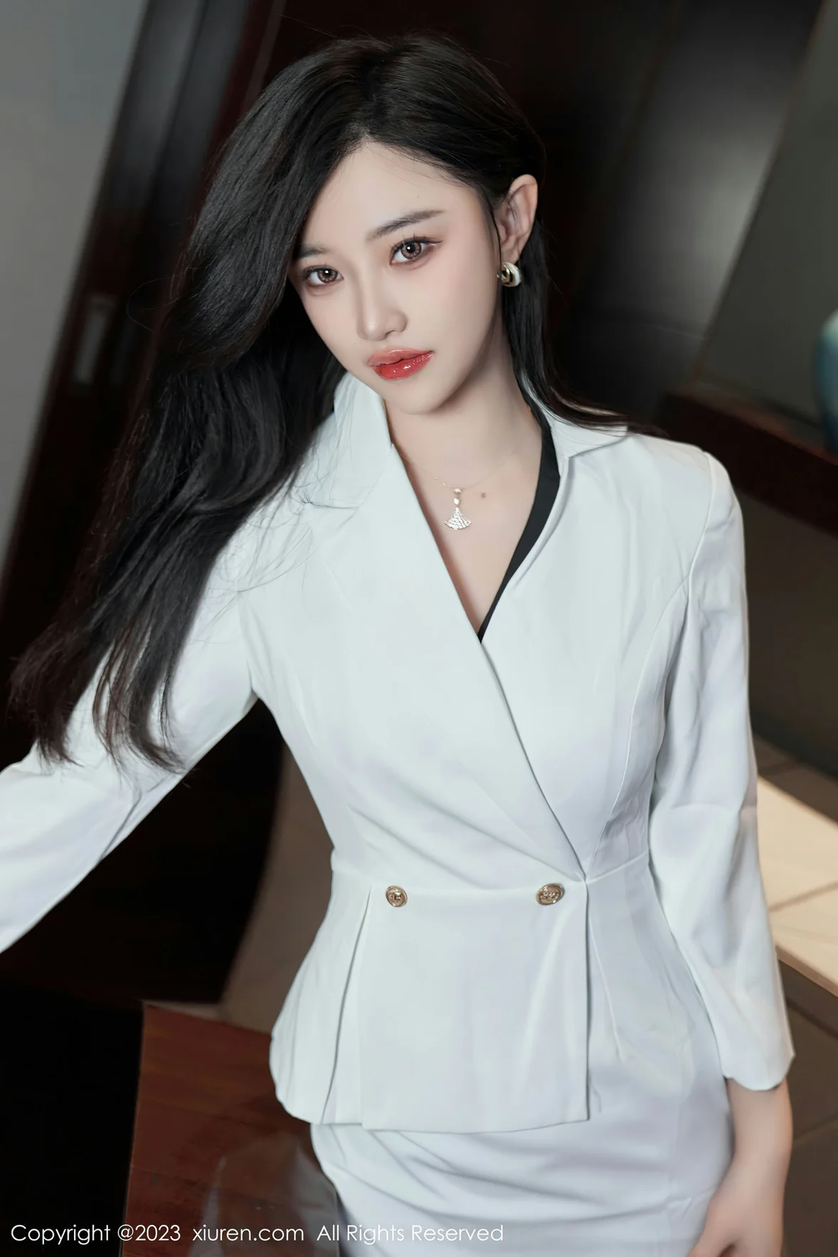  XiuRen 秀人 No.6900 妙可可Cheese 魅惑黑丝性感写真 [81P]第6张