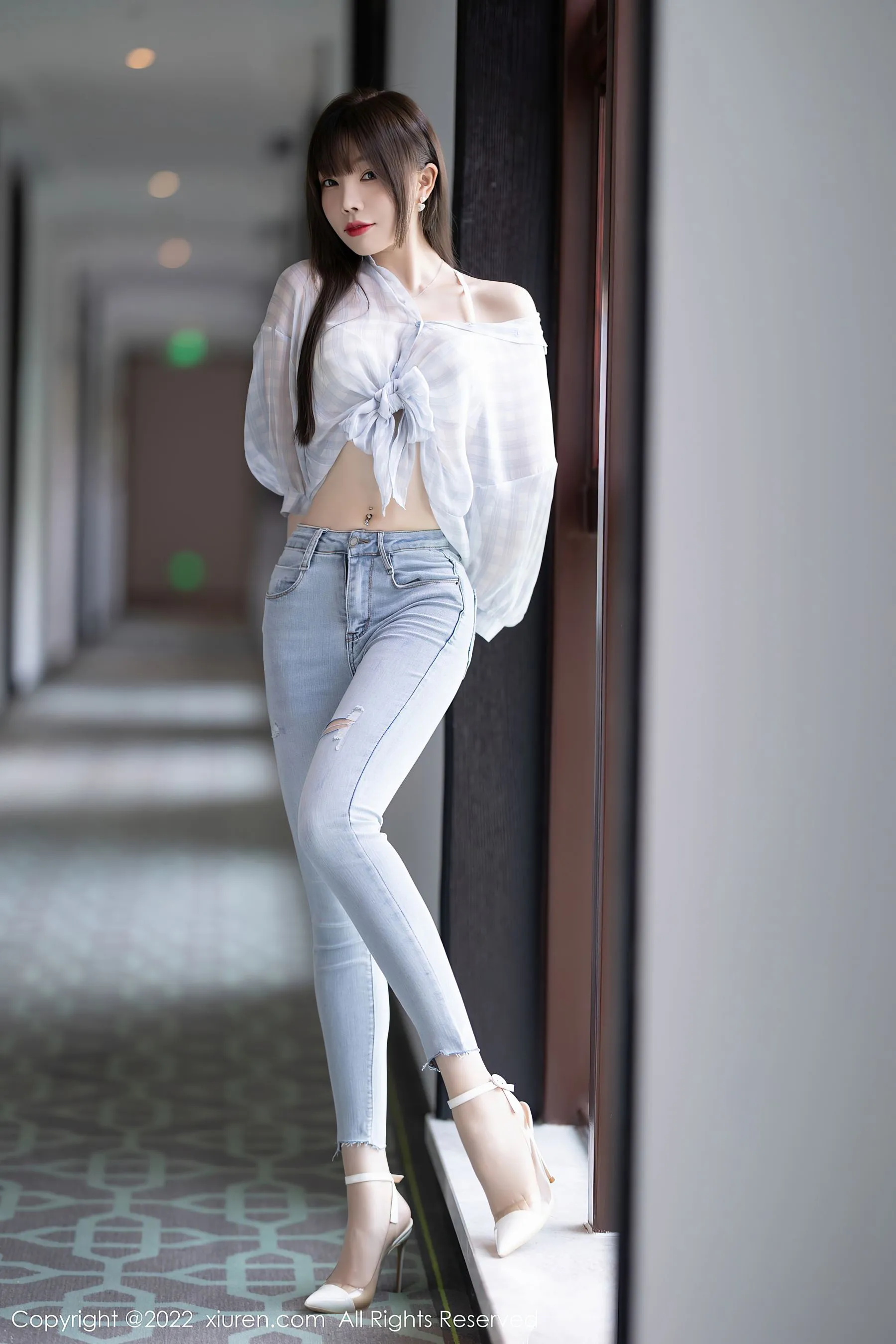  秀人网 No.4976 芝芝Booty 牛仔裤美臀第32张