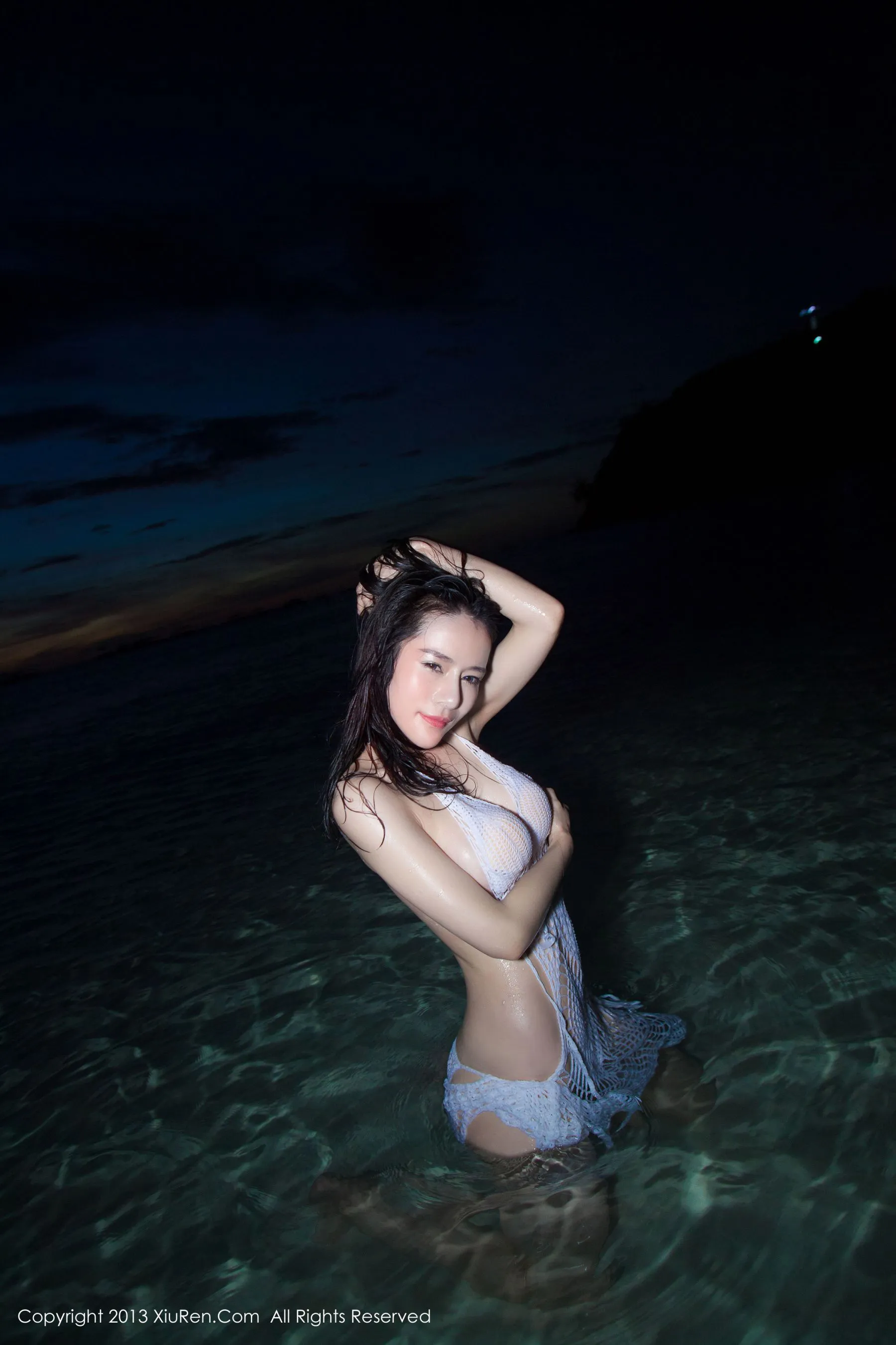 nancy小姿 &海边唯美比基尼系列 秀人网 No.069第24张