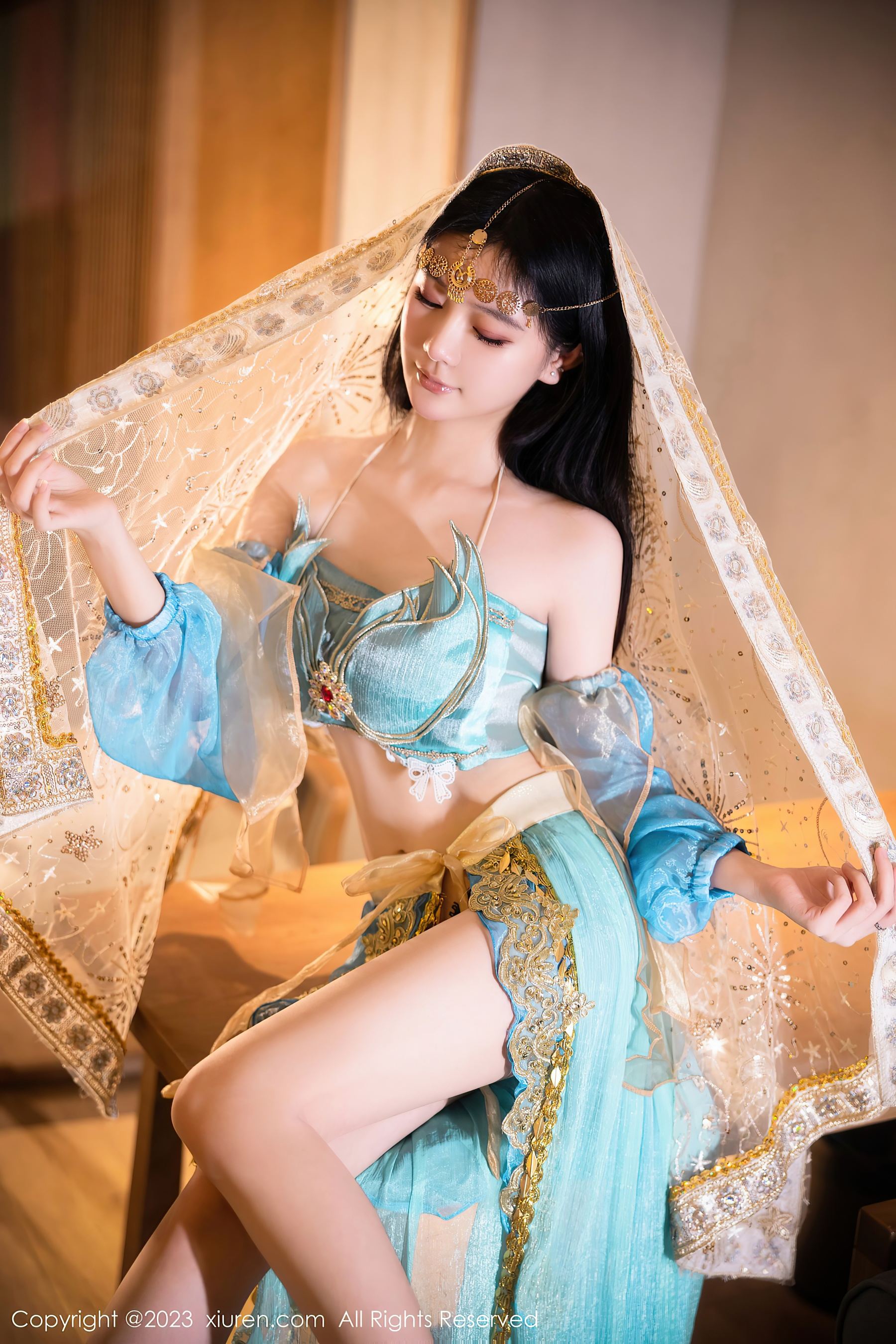  XiuRen 秀人 No.7469 幼幼 西域舞娘美腿第11张