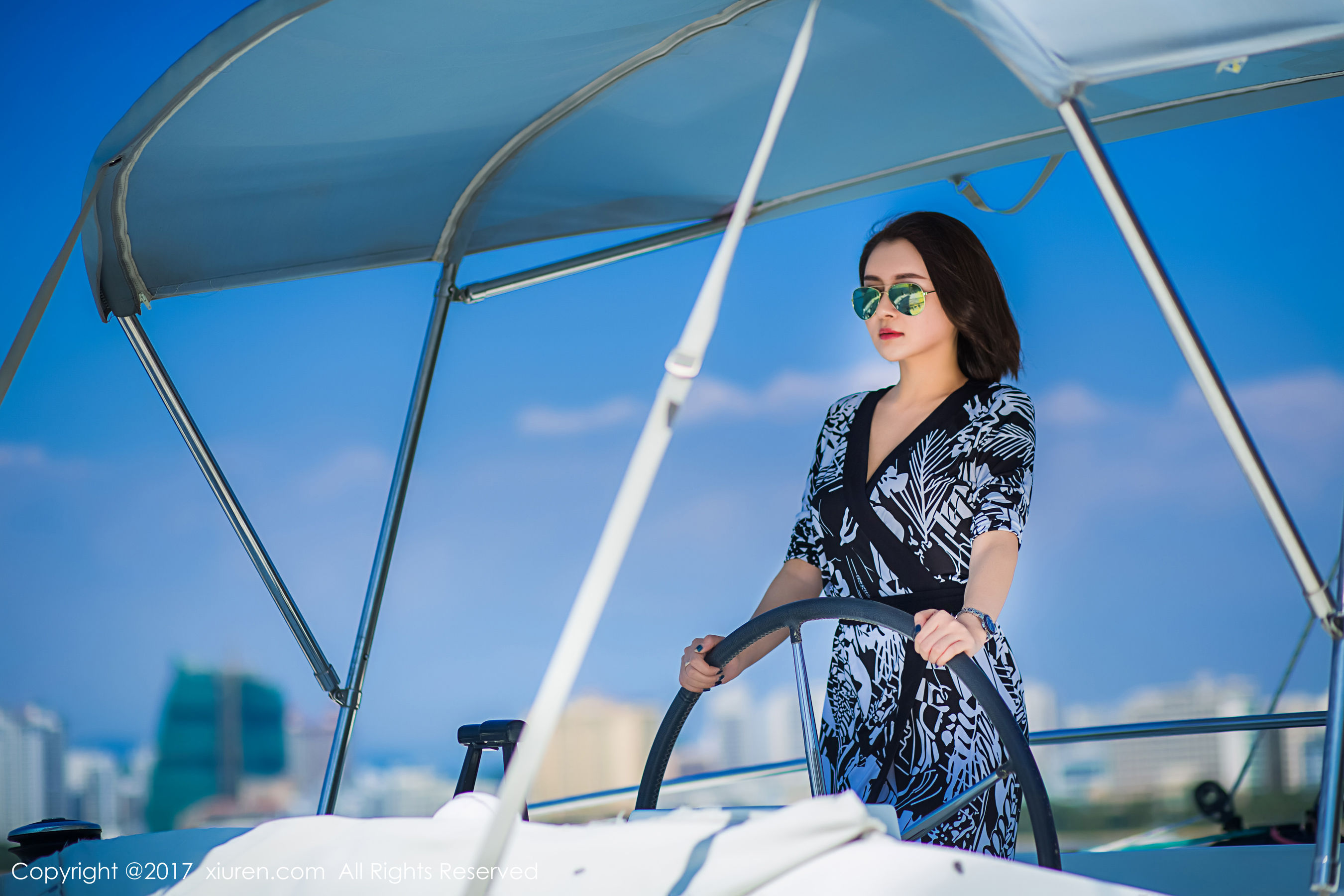 模特女神廿十《海南三亚》 秀人 NO.858第5张