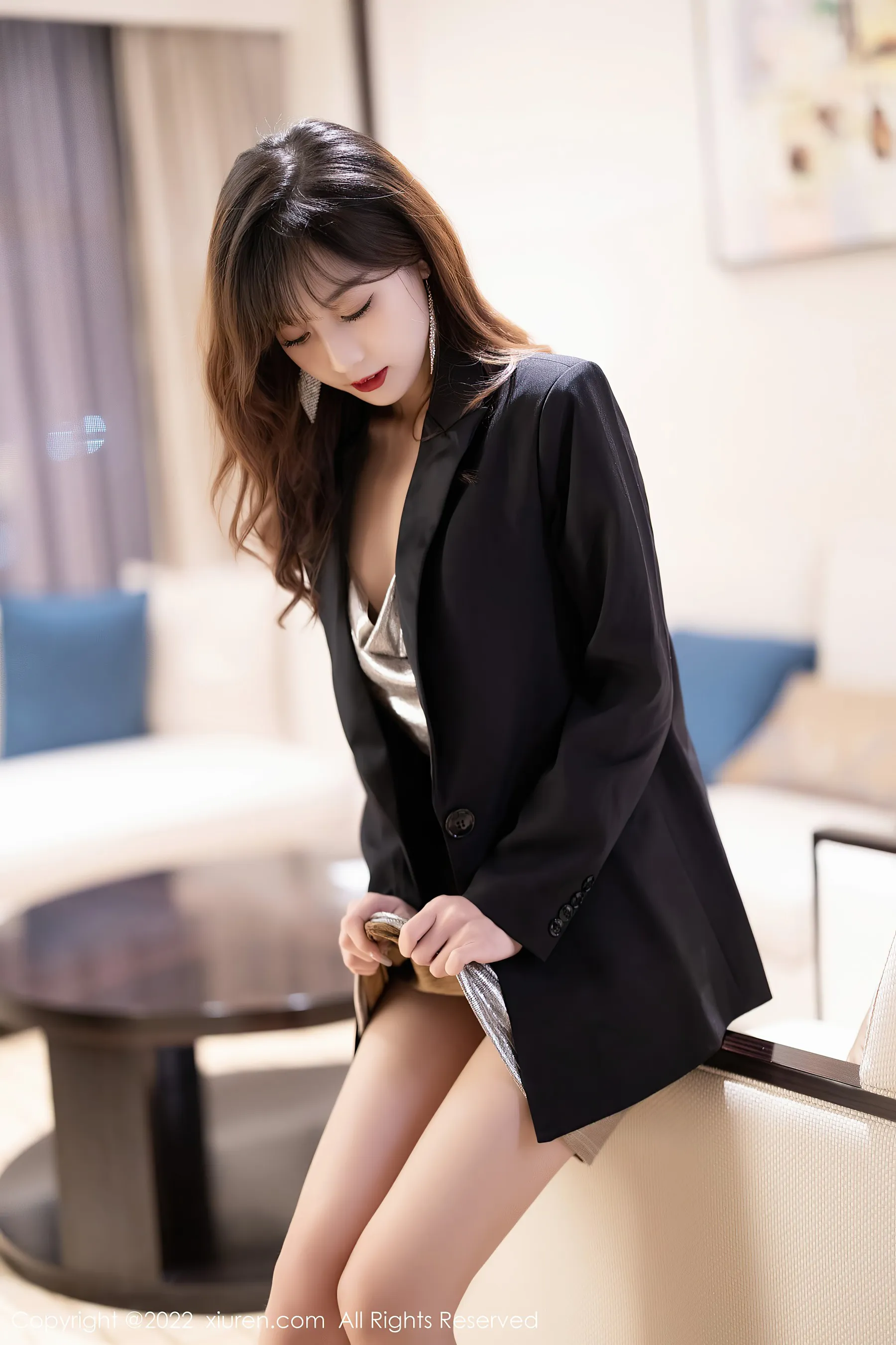  秀人网 No.4803 林星阑 丝袜美腿酒店约啪第19张