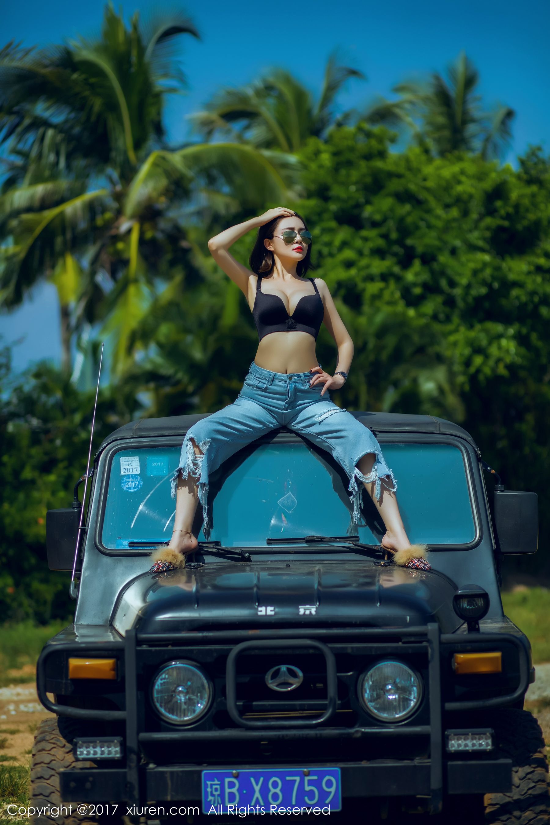 模特女神廿十《海南三亚》 秀人 NO.858第8张