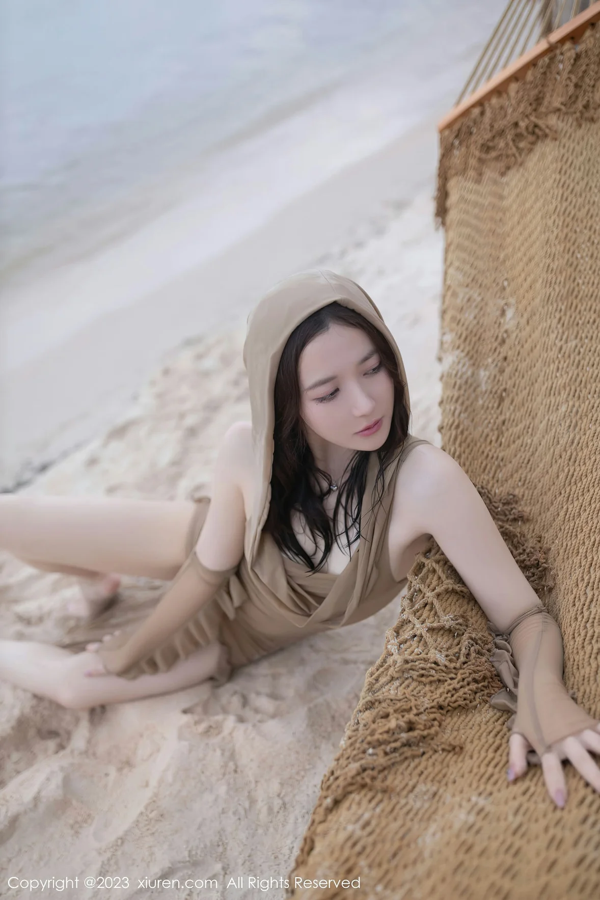  XiuRen 秀人 No.7288 鱼子酱Fish 沙滩渔网性感写真 [78P]第15张