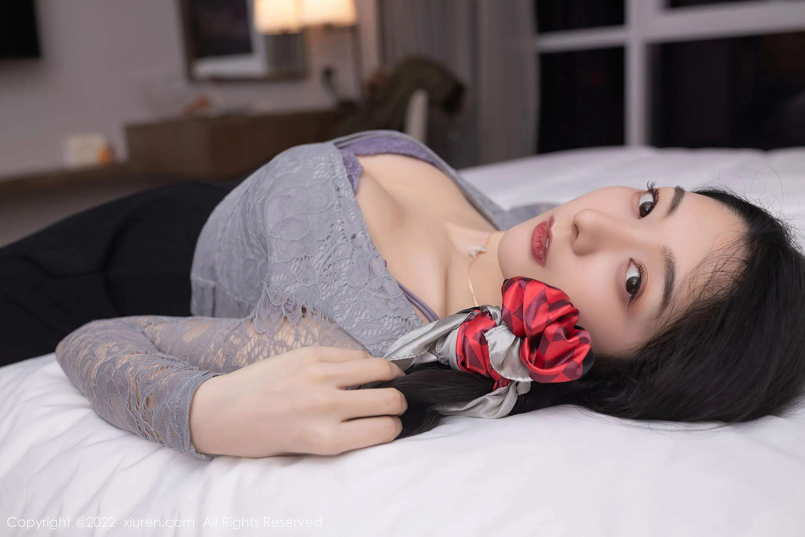  秀人网 No.5058 Angela00 丝袜美腿第3张