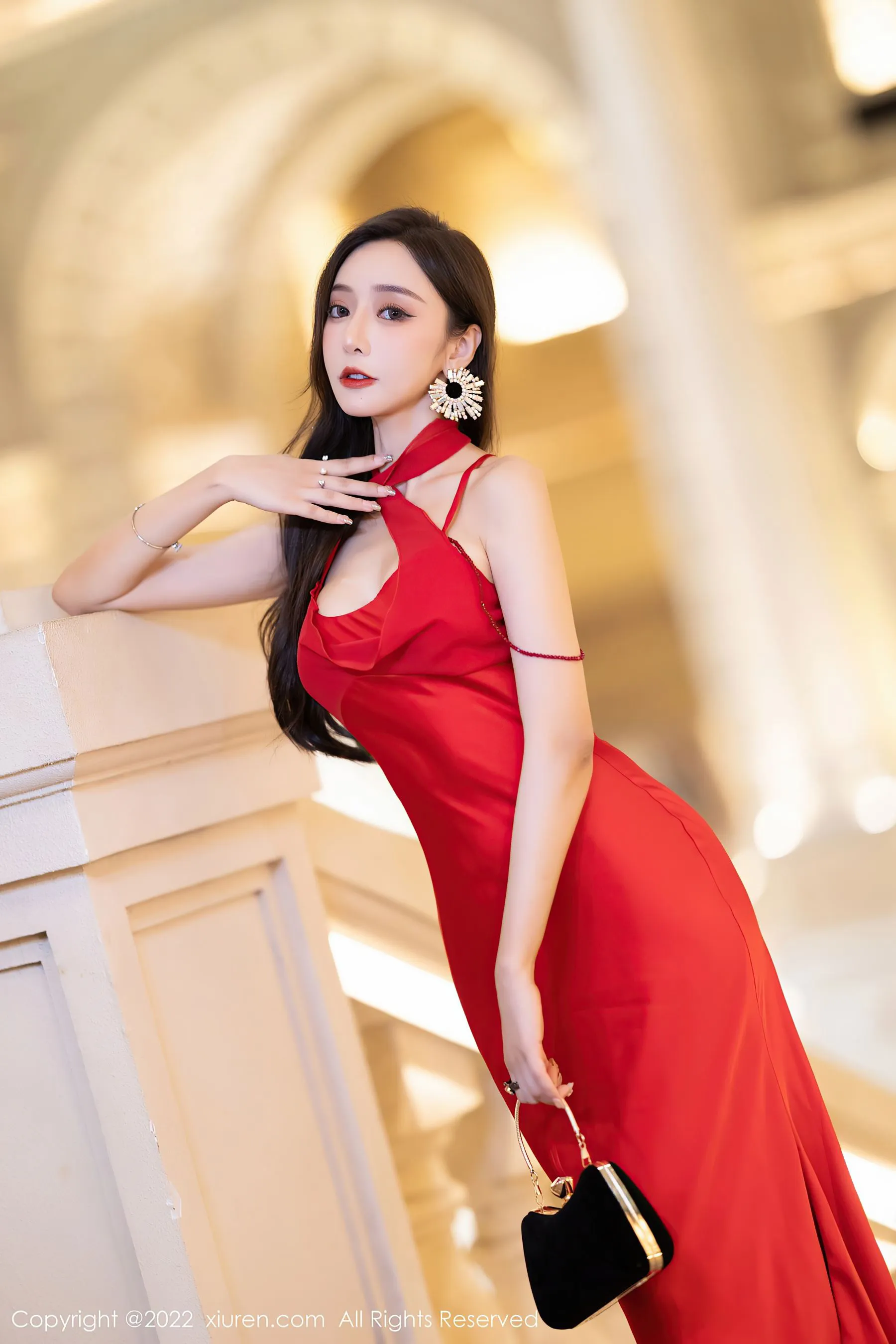  秀人网 No.5470 王馨瑶yanni 长裙美腿第18张