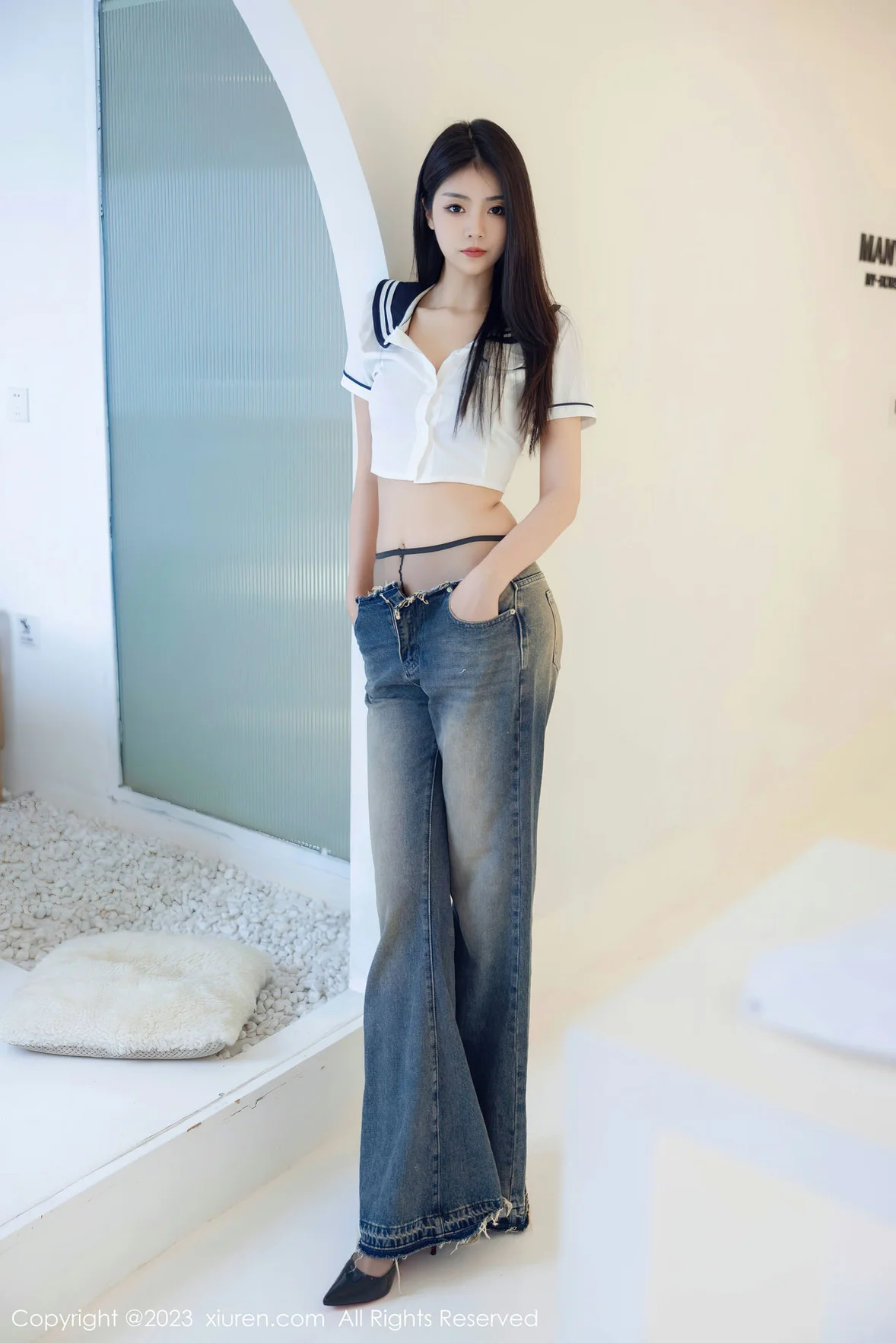  XiuRen 秀人 No.7027 可樂Vicky 魅惑黑丝性感写真 [83P]第7张