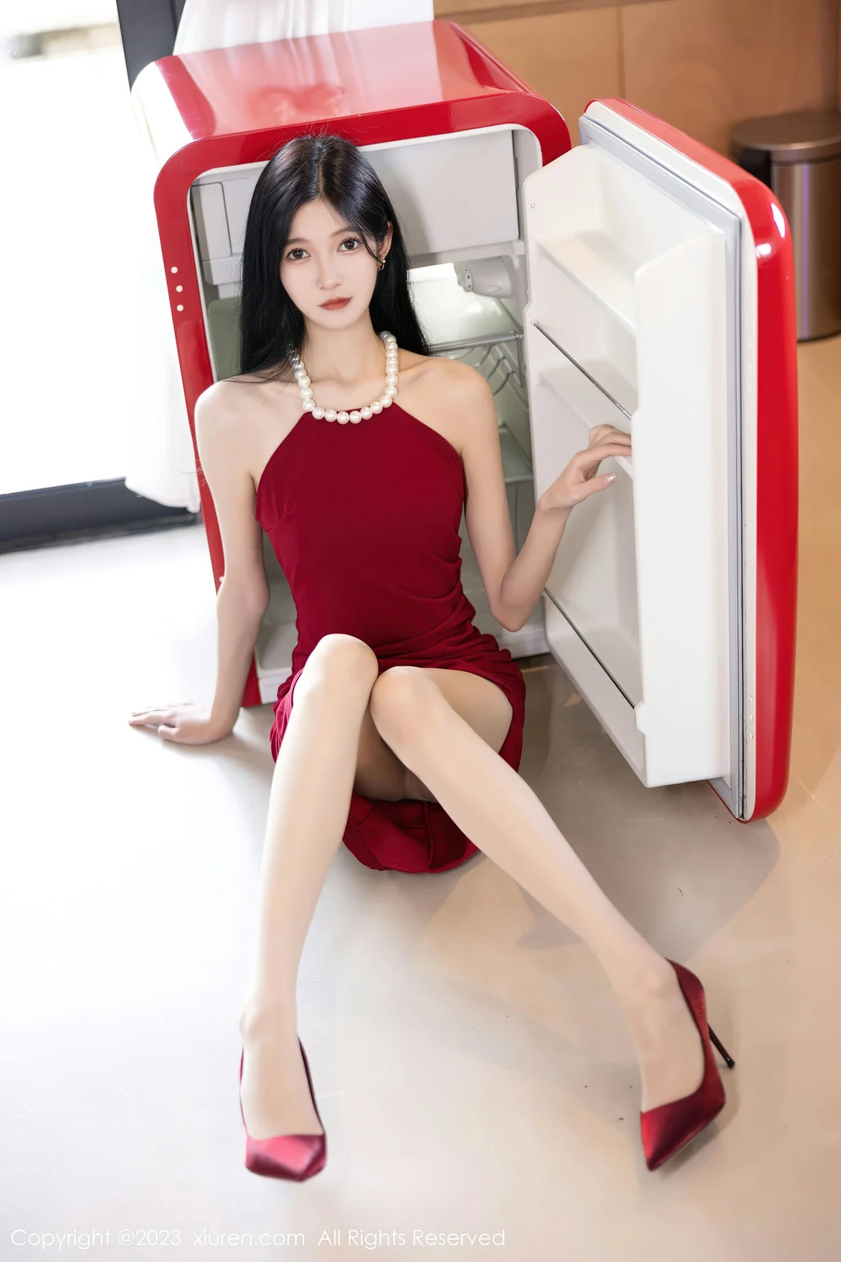  XiuRen 秀人 No.7352 程程程- 蕾丝情趣安吉旅拍 [81P]第5张