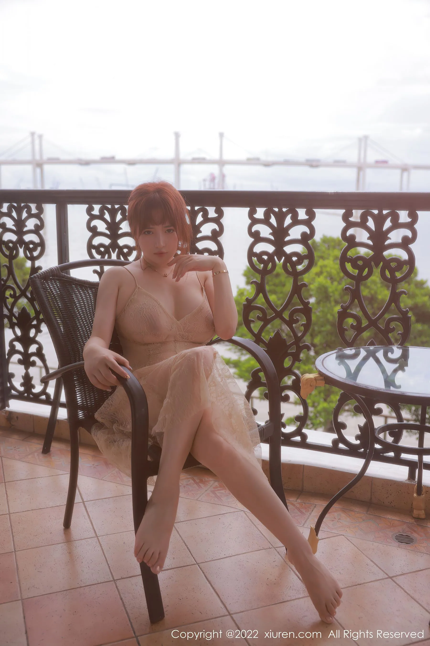  秀人网 No.5421 养乐多DoDo 睡裙美臀第12张