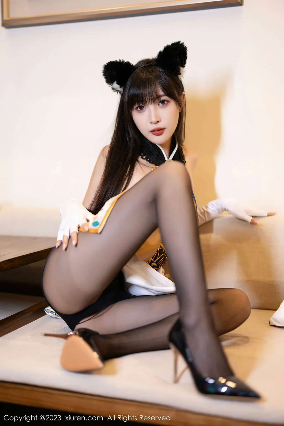  XiuRen 秀人 No.7231 林星阑 豹纹内衣安吉旅拍 [91P]第7张