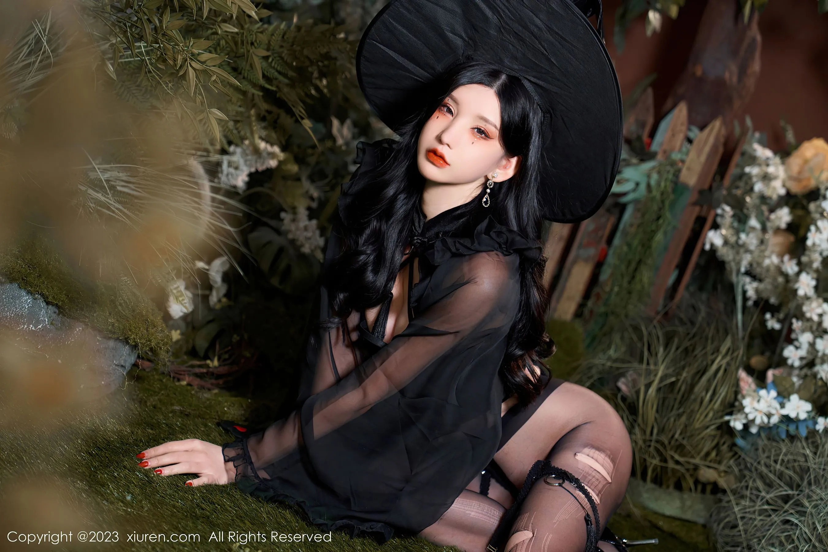  秀人网 No.6362 周于希Sally 黑丝美臀第17张