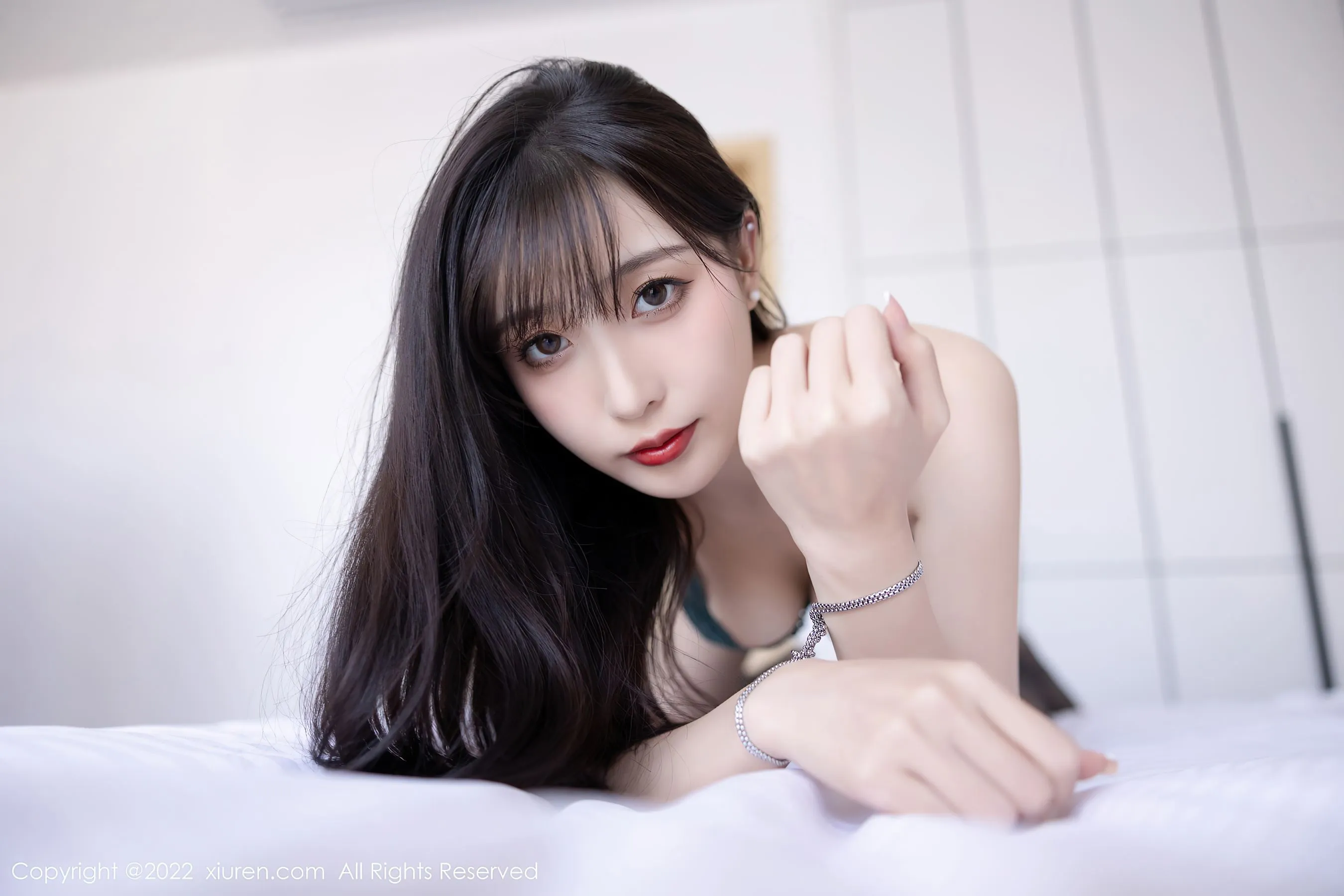  秀人网 No.5517 林星阑 黑丝美腿第12张