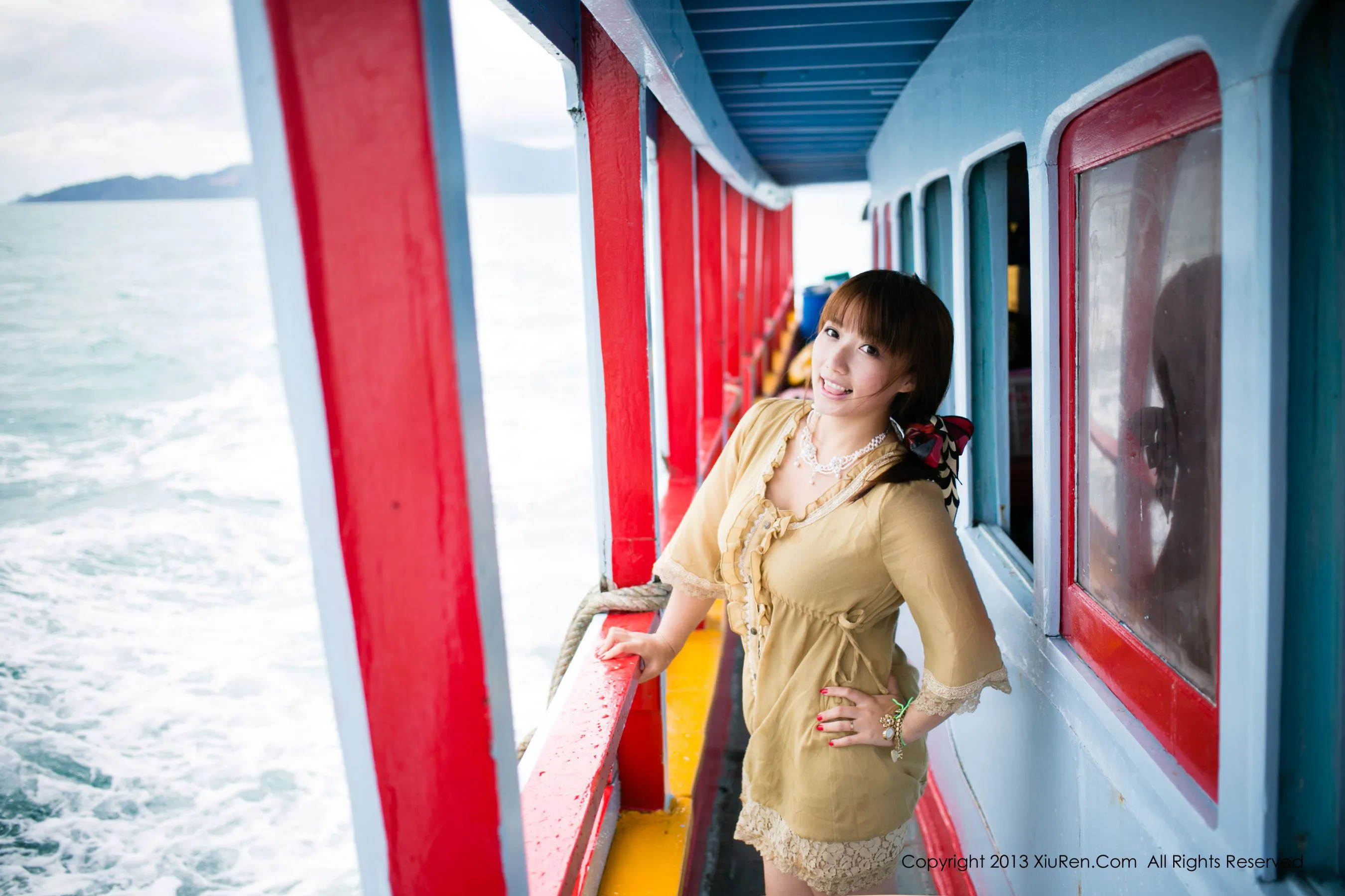  默漠无荢 小清新合集 秀人网 No.053第8张