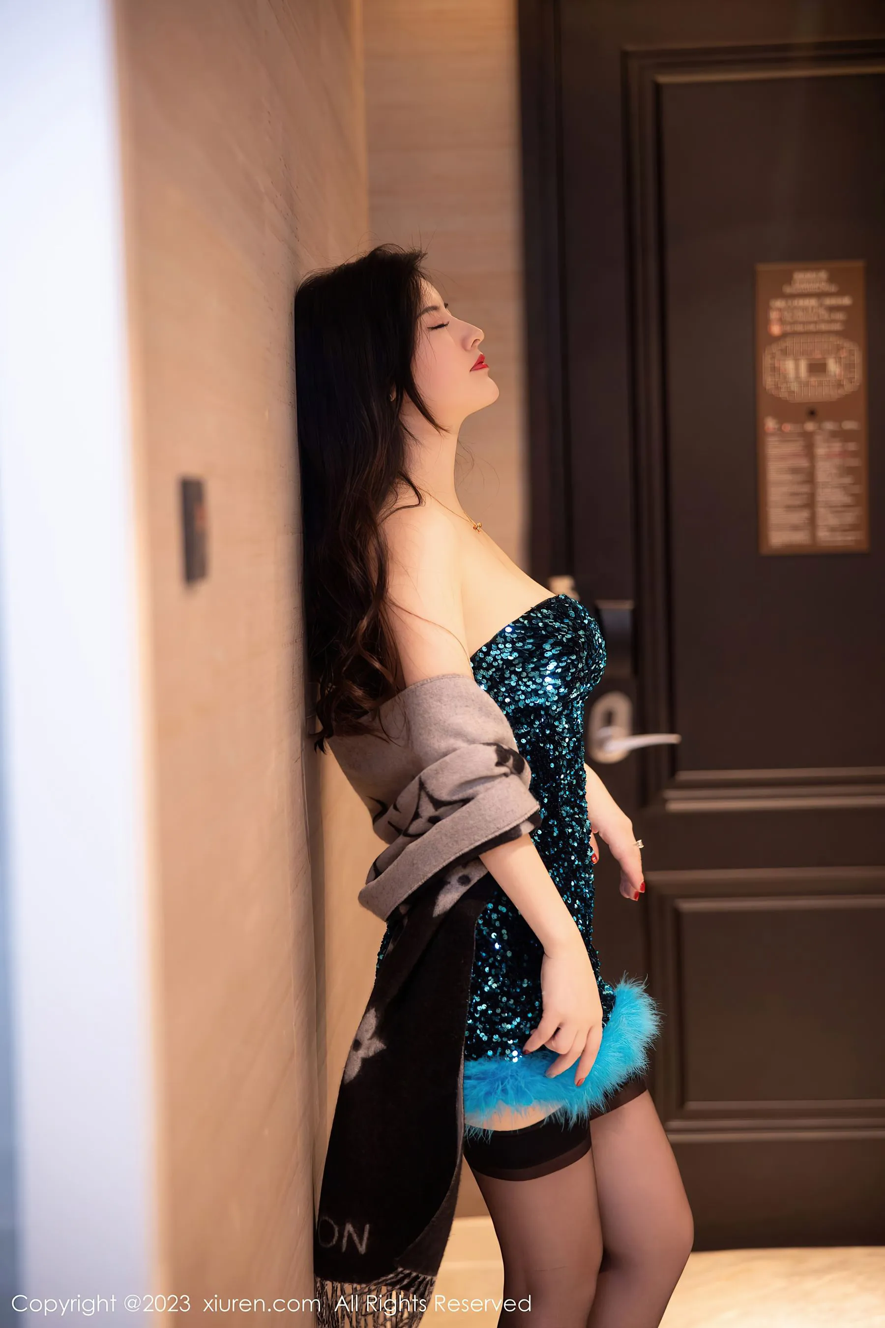 秀人网 No.6384 诗诗kiki第17张