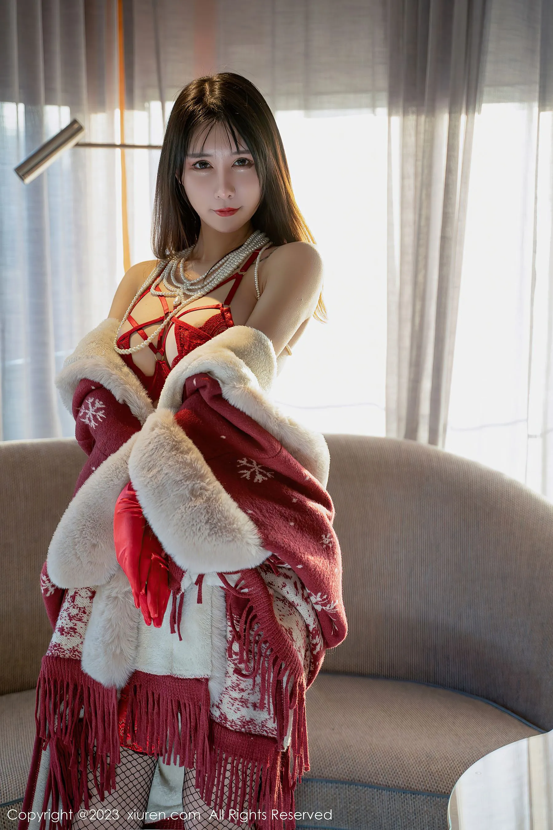  秀人网 No.6188 夏沫沫tifa 阳朔旅拍第1张