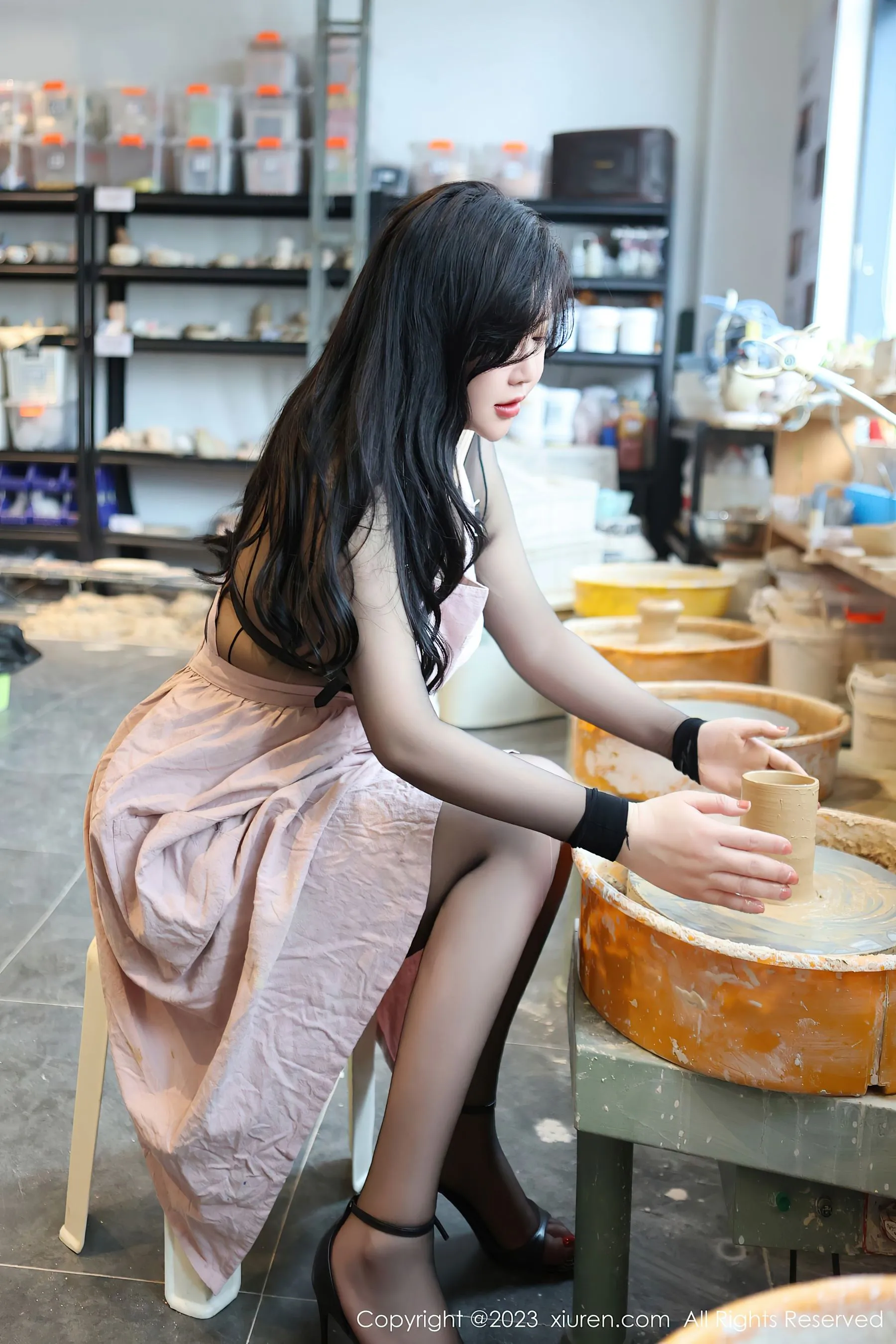  秀人网 No.6647 王婉悠Queen 丰腴美臀第7张