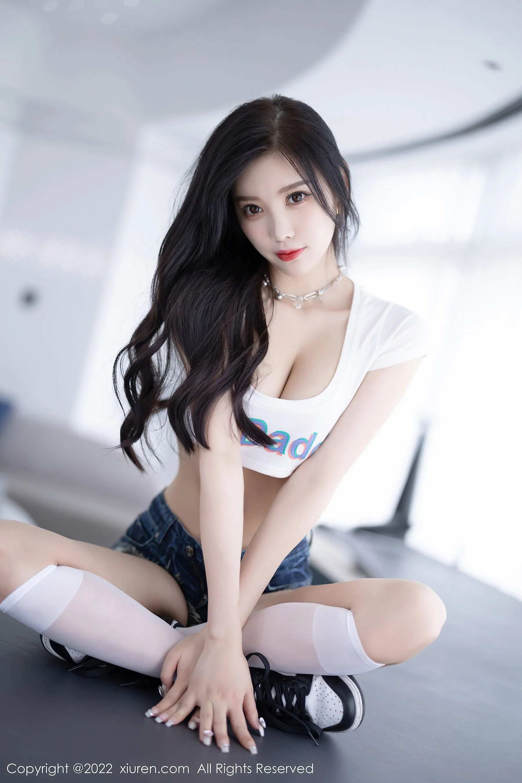 秀人网 No.5551 杨晨晨Yome 牛仔裤美臀第6张