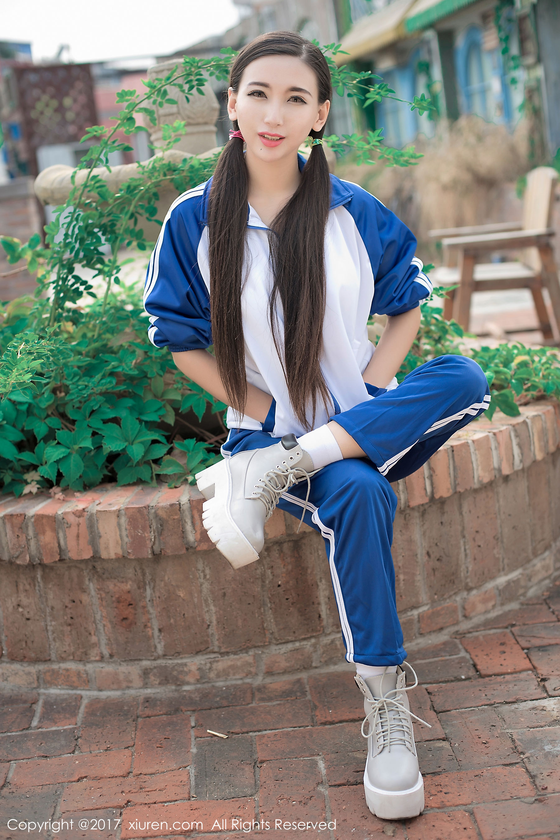  赵颖《日系校服+运动服》 秀人网XIUREN No.765第18张