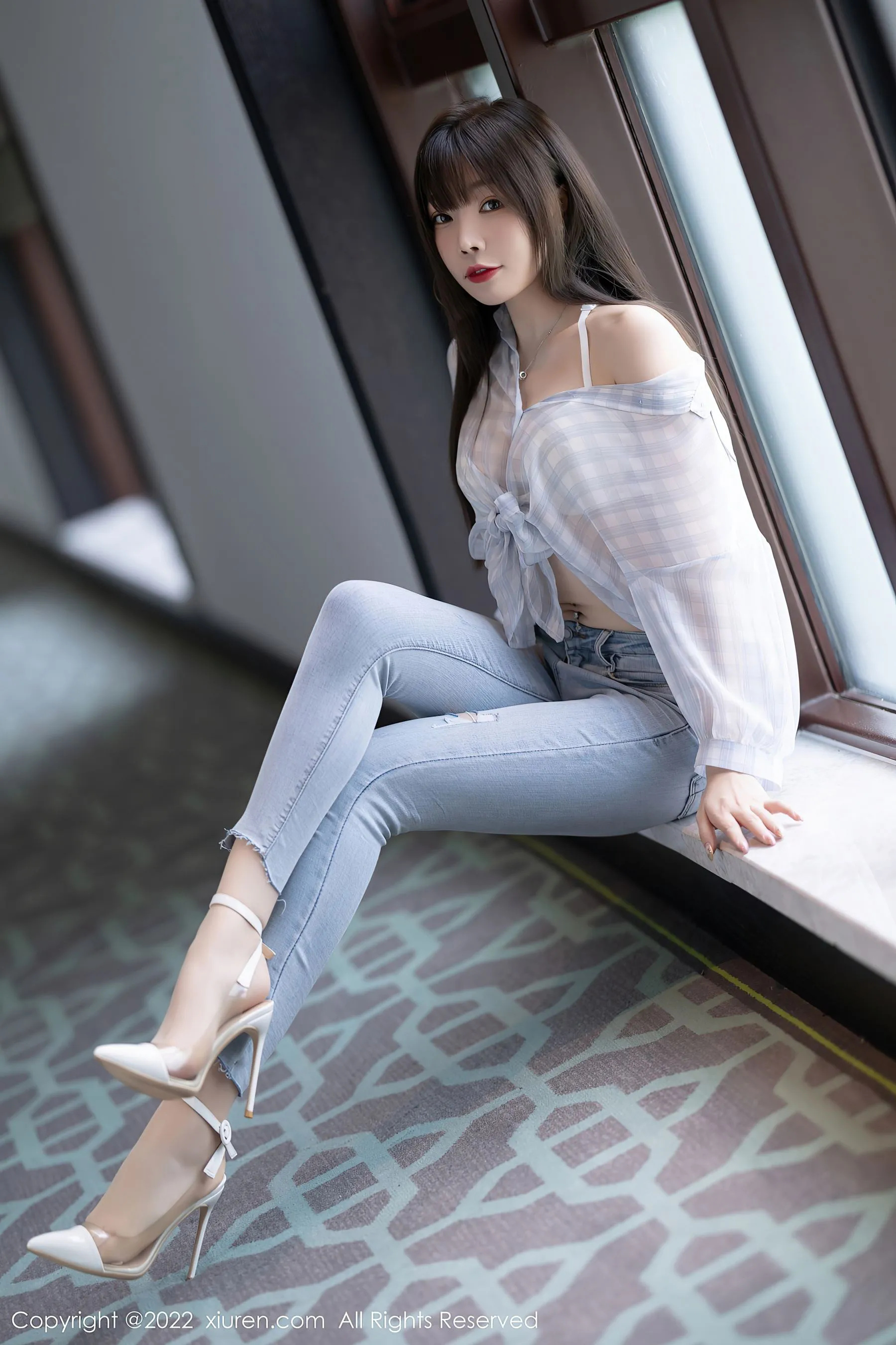  秀人网 No.4976 芝芝Booty 牛仔裤美臀第33张