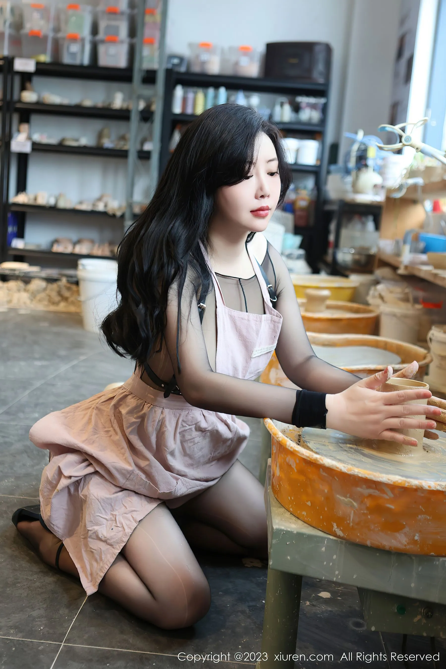  秀人网 No.6647 王婉悠Queen 丰腴美臀第8张