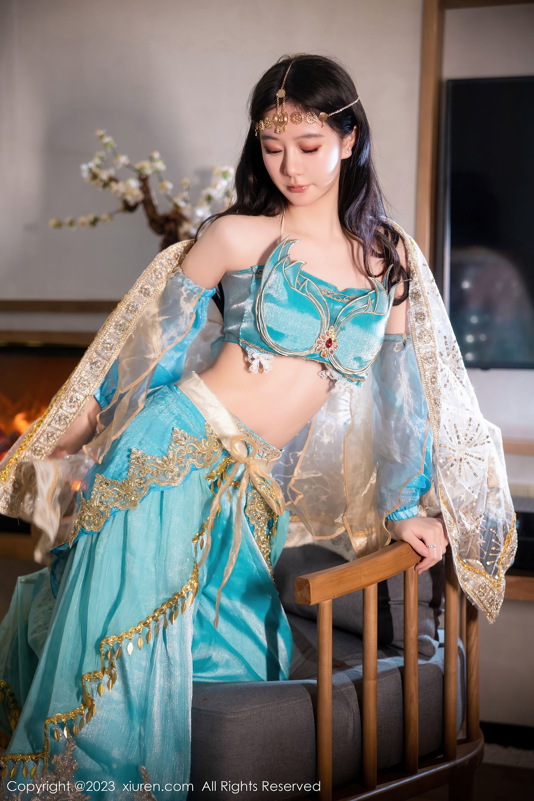  XiuRen 秀人 No.7469 幼幼 西域舞娘美腿第7张