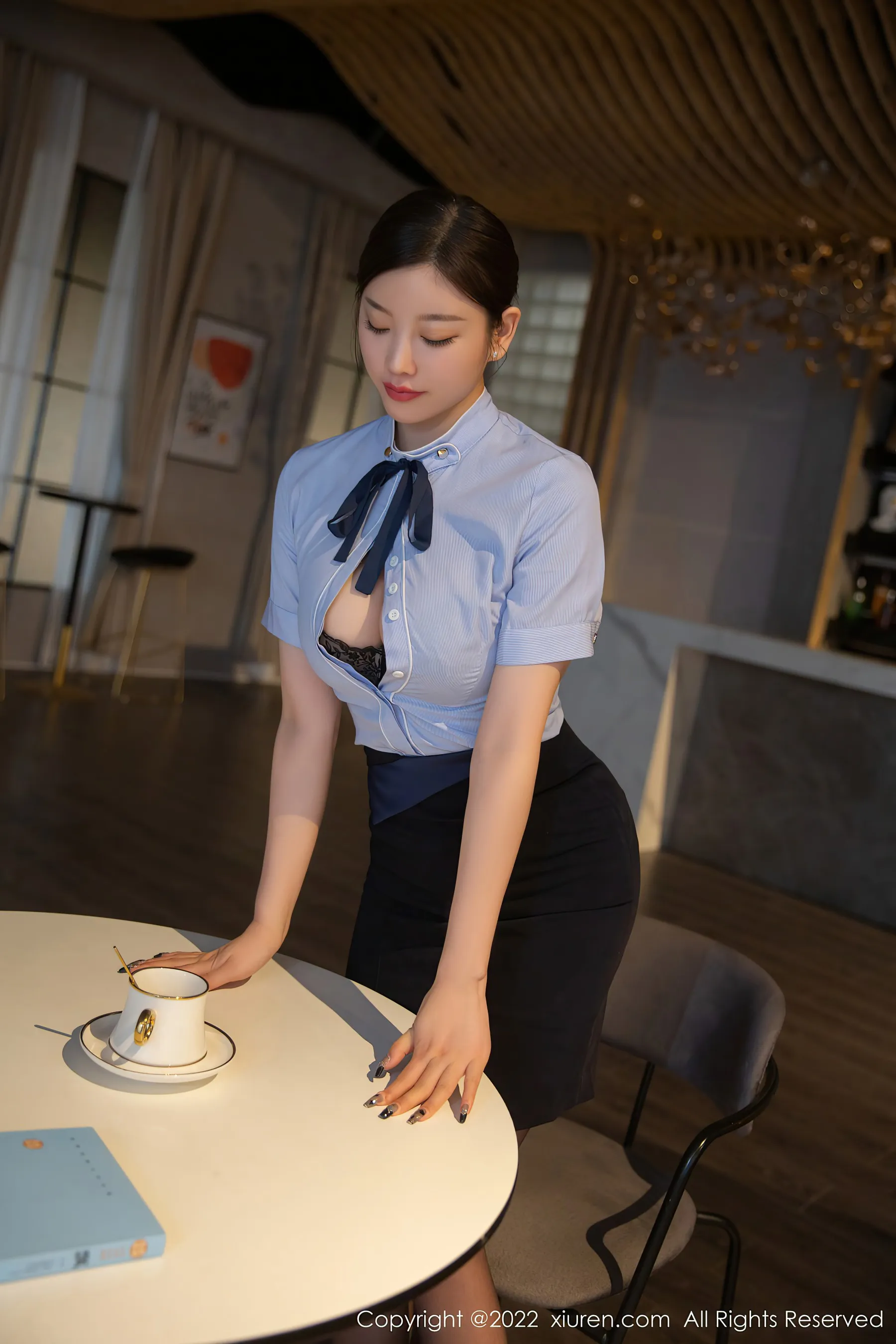  秀人网 No.4627 杨晨晨Yome 女神蕾丝写真第24张