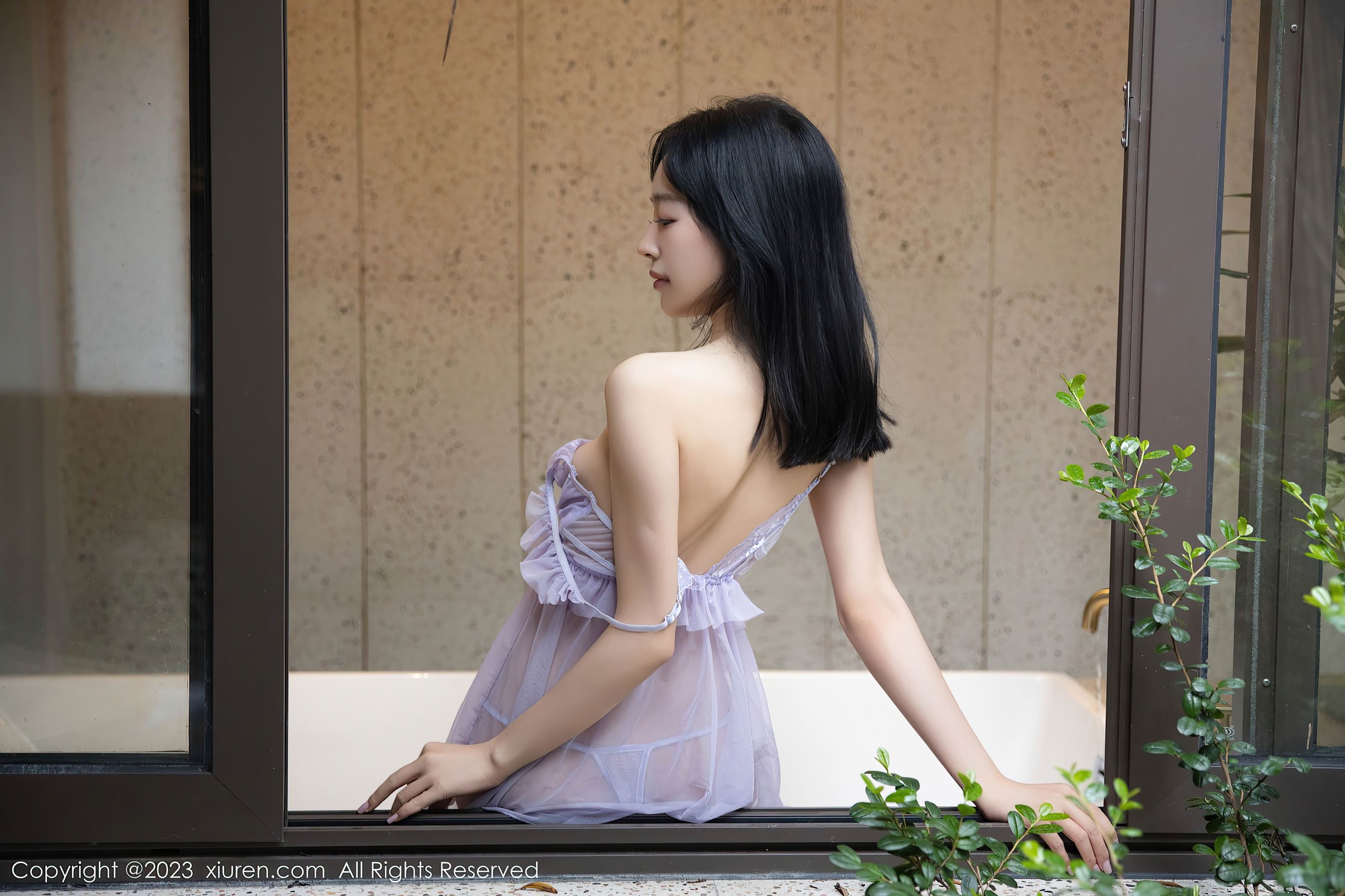 XiuRen 秀人 No.7451 糖豆sisi 睡裙美腿第18张