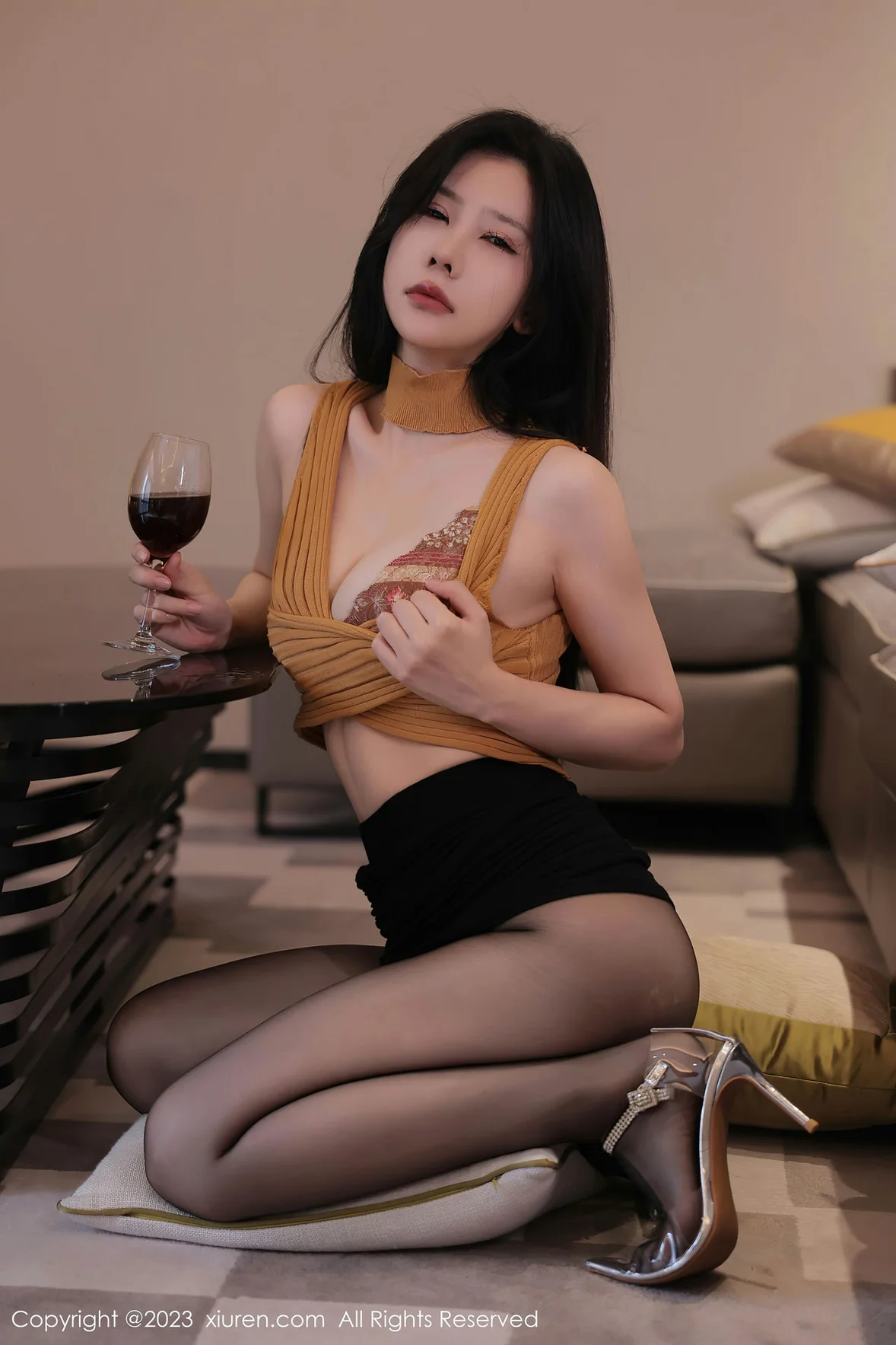  XiuRen 秀人 No.6920 尹甜甜 蕾丝内衣性感写真 [83P]第7张