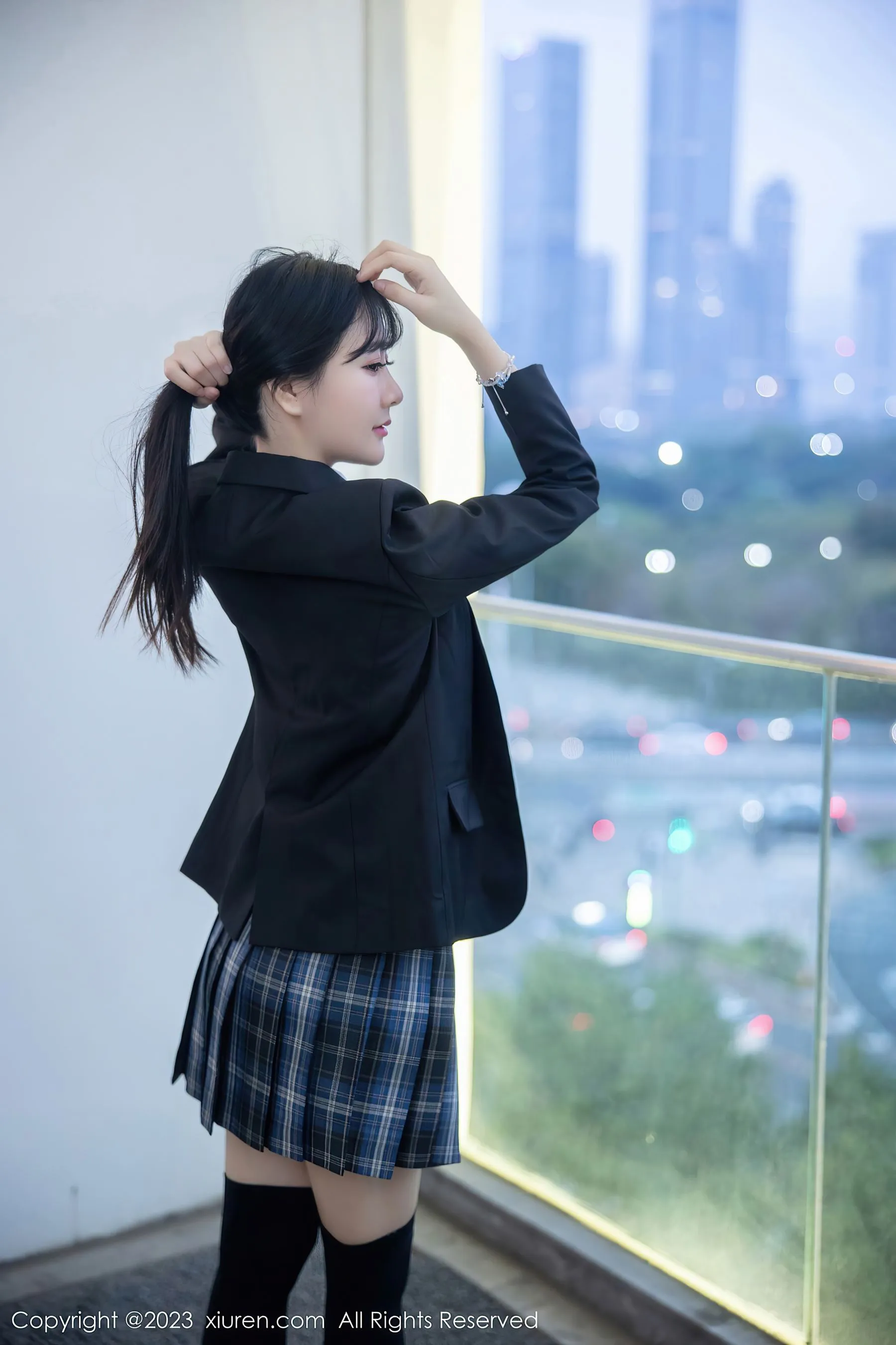  秀人网 No.6662 幼幼 制服美腿第14张