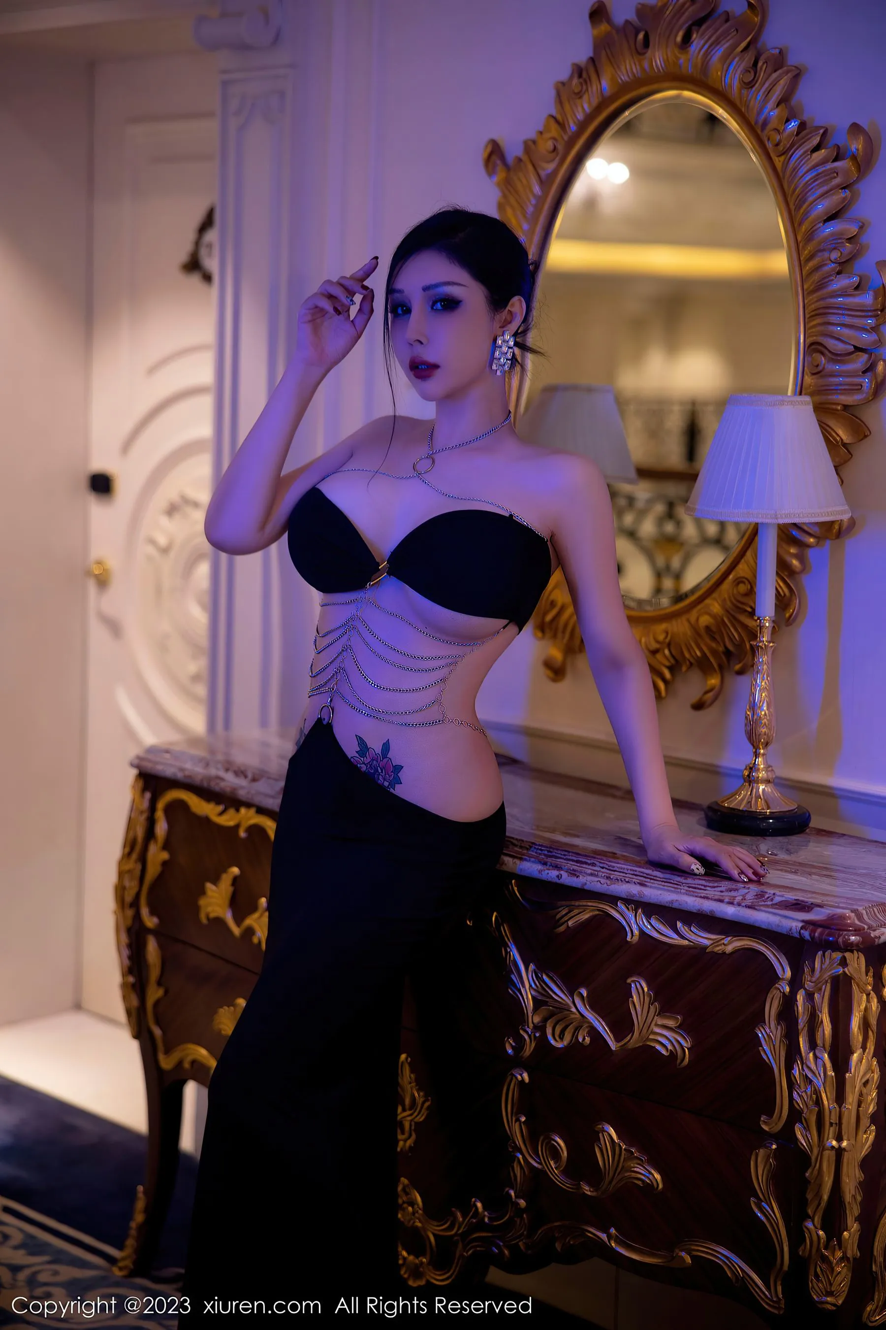  秀人网 No.6304 田冰冰 丰腴美臀第5张