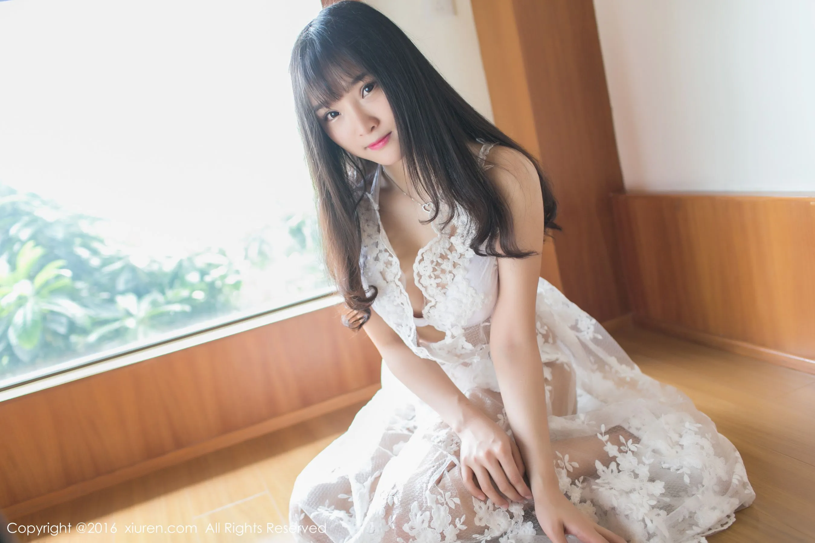  夏瑶baby《室拍比基尼+蕾丝长裙》 秀人网 No.531第10张