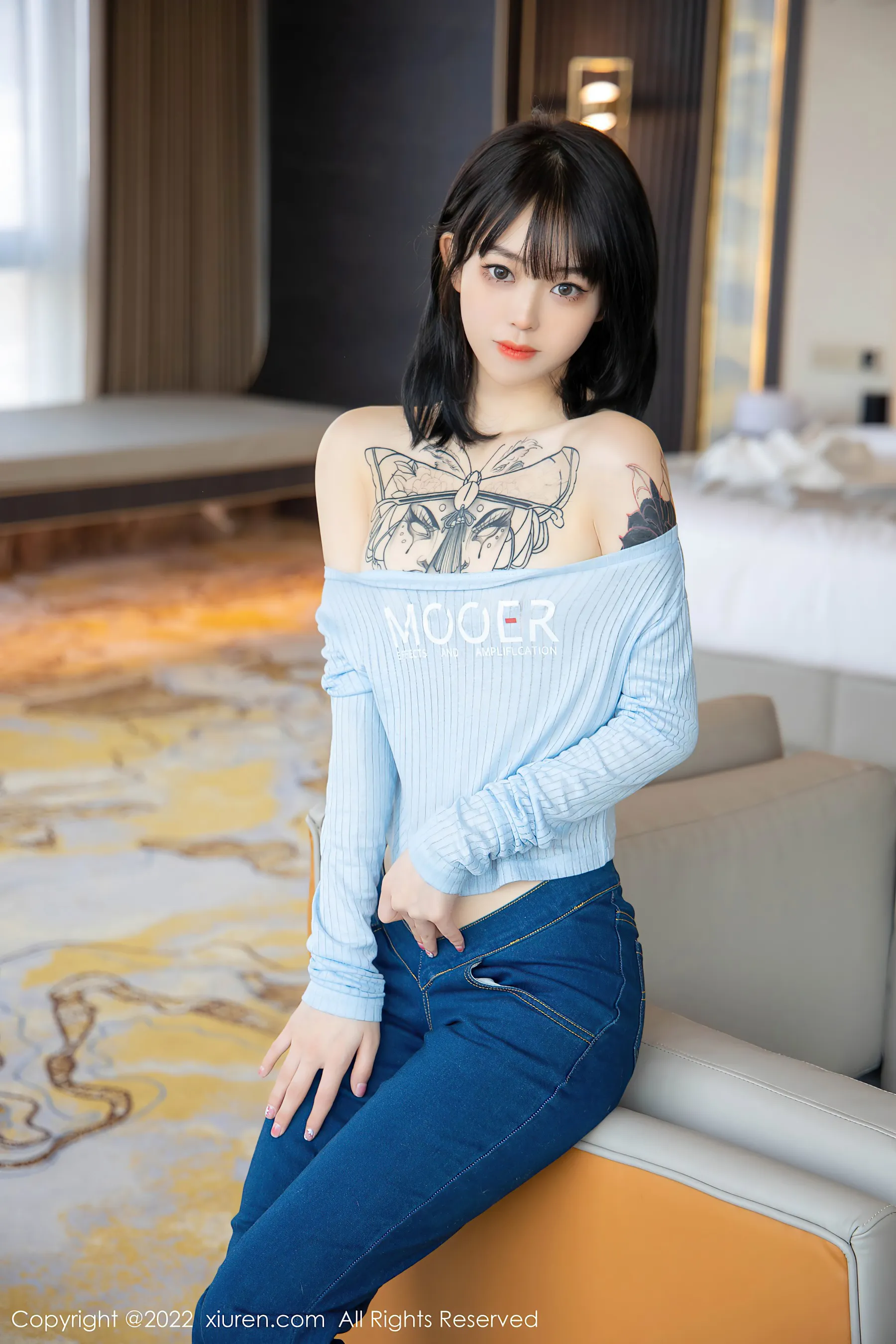  秀人网 No.4584 奶瓶. 牛仔裤美腿第27张